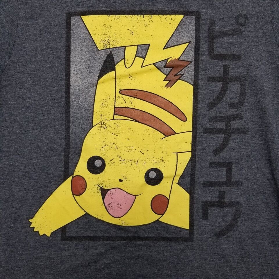 Pokemon Pokemon Shirt Mens Small Gray Short Sleeve Size US S / EU 44-46 / 1 - 3 Thumbnail