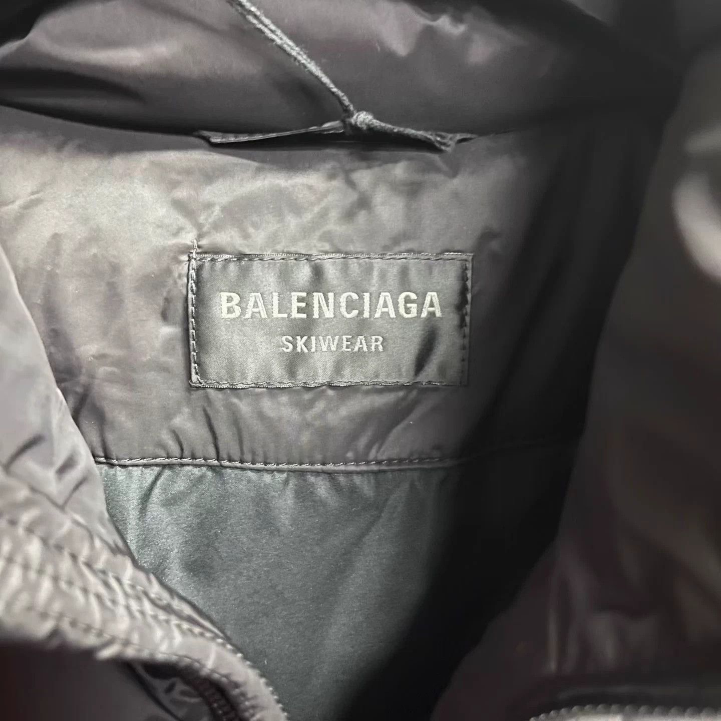 Balenciaga Balenciaga Black Logo Zip-Up Jacket Size 36 Size XS / US 0-2 / IT 36-38 - 3 Thumbnail