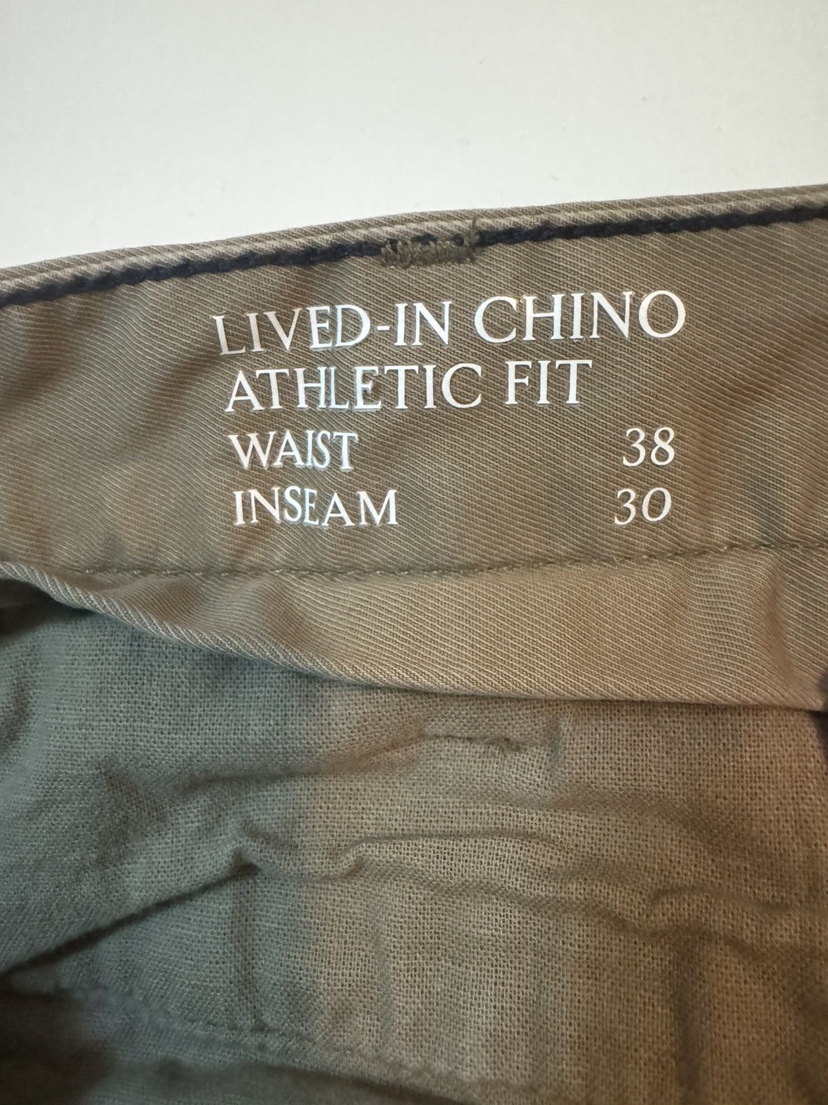 Banana Republic Banana Republic Lived In Chino 38x30 Size US 38 / EU 54 - 3 Thumbnail