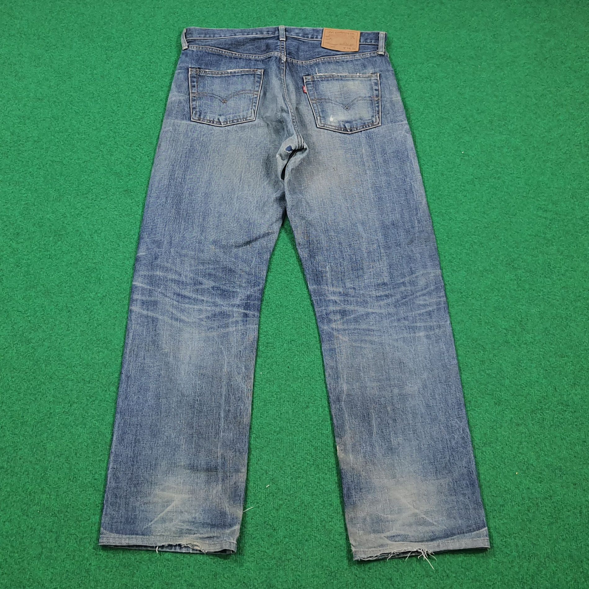 Levi's Vintage Levi's 90s 502 Big E Selvedge Denim Jeans E1N33 Size US 34 / EU 50 - 3 Thumbnail