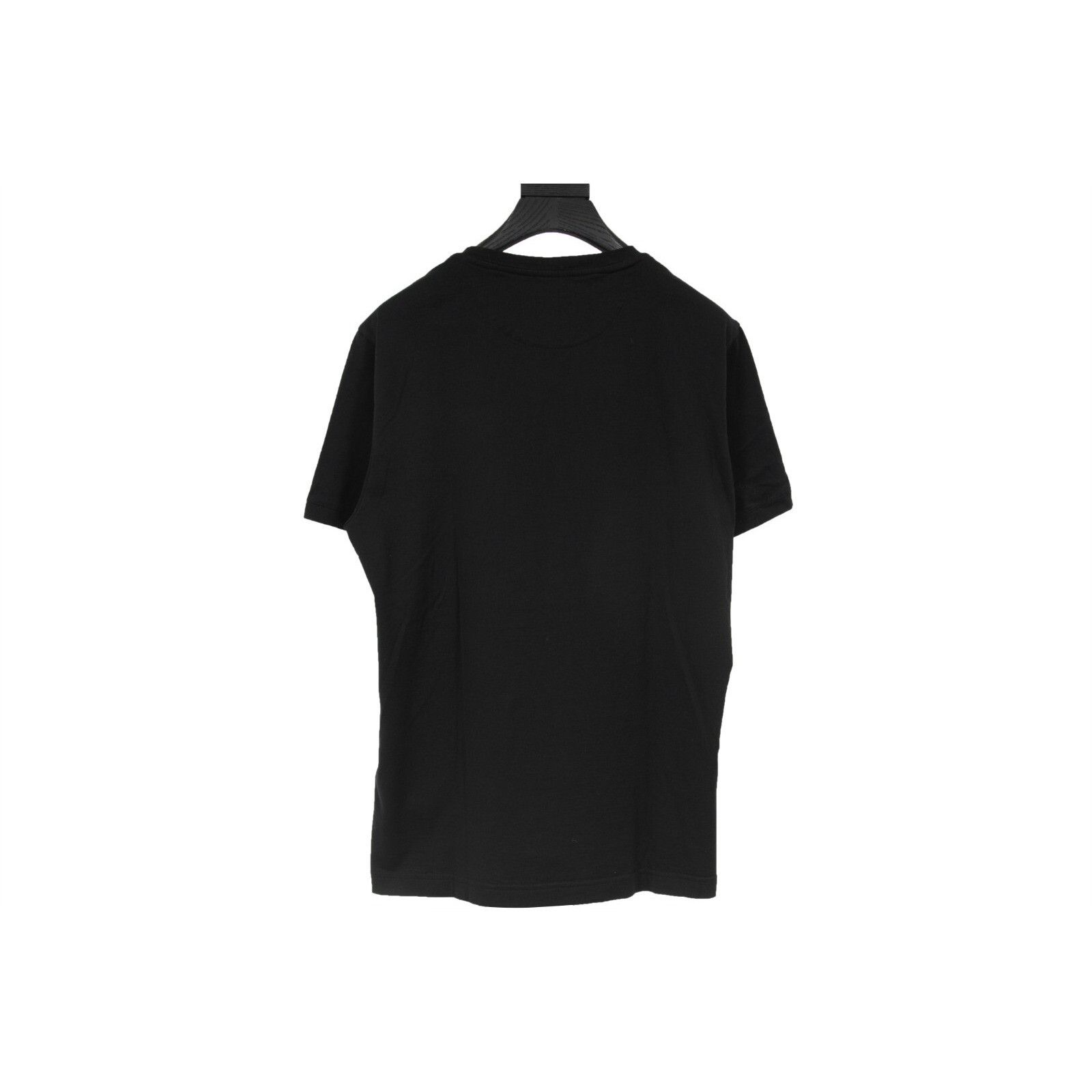 Fendi T Shirt Black Cotton Gold Raised FF Circle Logo Size US M / EU 48-50 / 2 - 2 Thumbnail