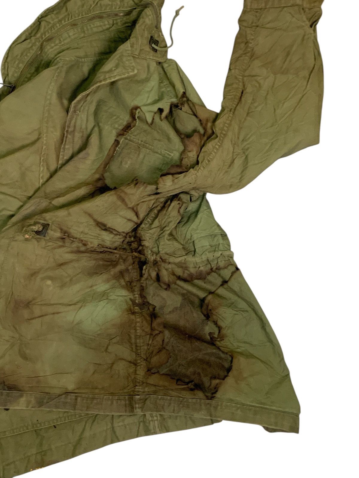Other Rare Vintage Grade 2 USAF "Dumbo Collar" OG-107 Field Jacket Size US L / EU 52-54 / 3 - 6 Thumbnail