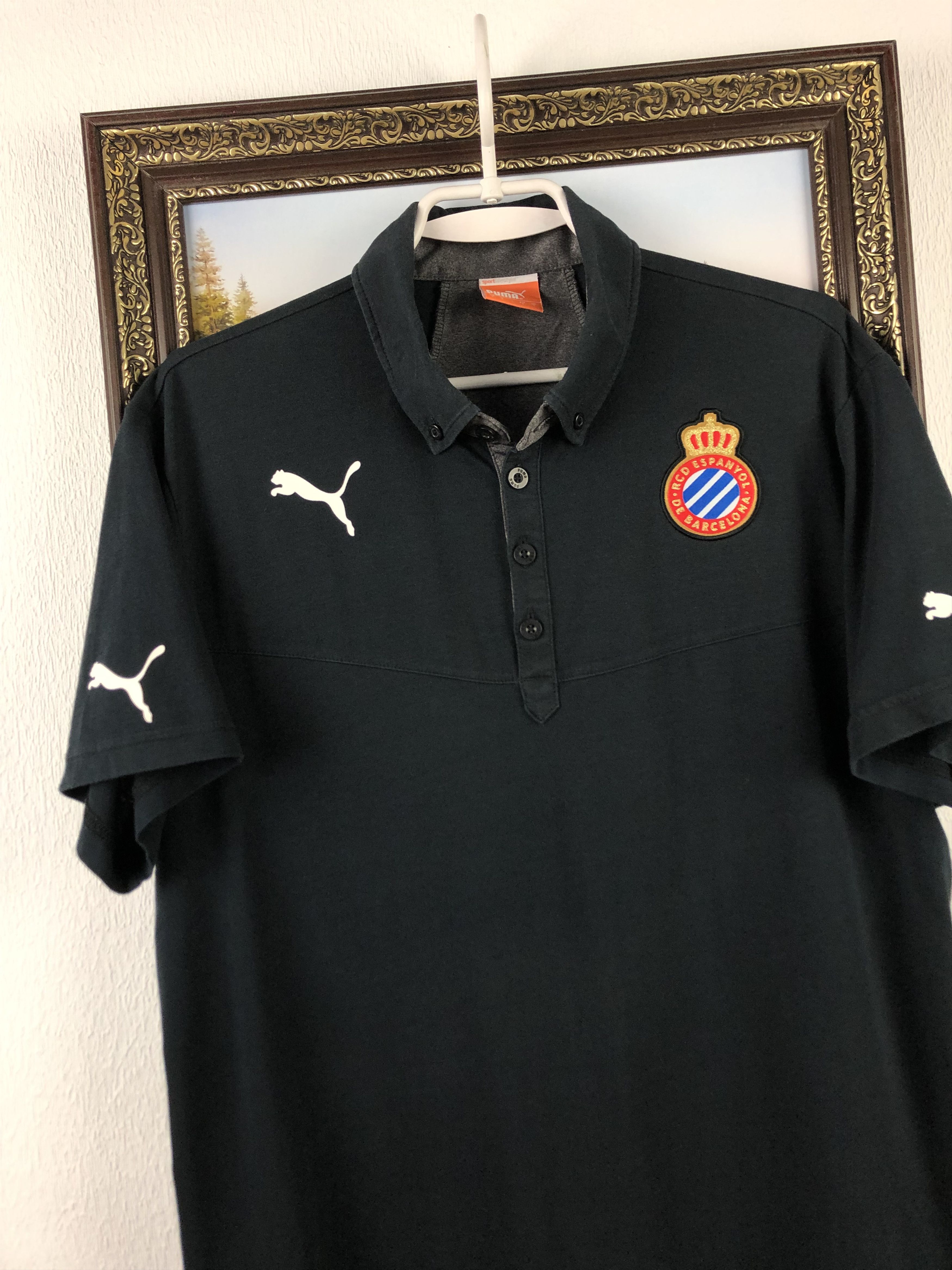 Other Espanyol Football Shirts Soccer Puma Jersey Train Trikot Tee Size US L / EU 52-54 / 3 - 3 Thumbnail