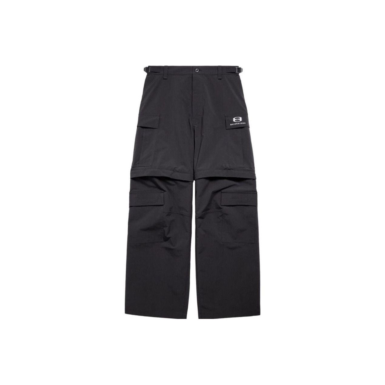 Balenciaga Balenciaga Logo Ripstop Cargo Pants Size S Size US 30 / EU 46 - 1 Thumbnail