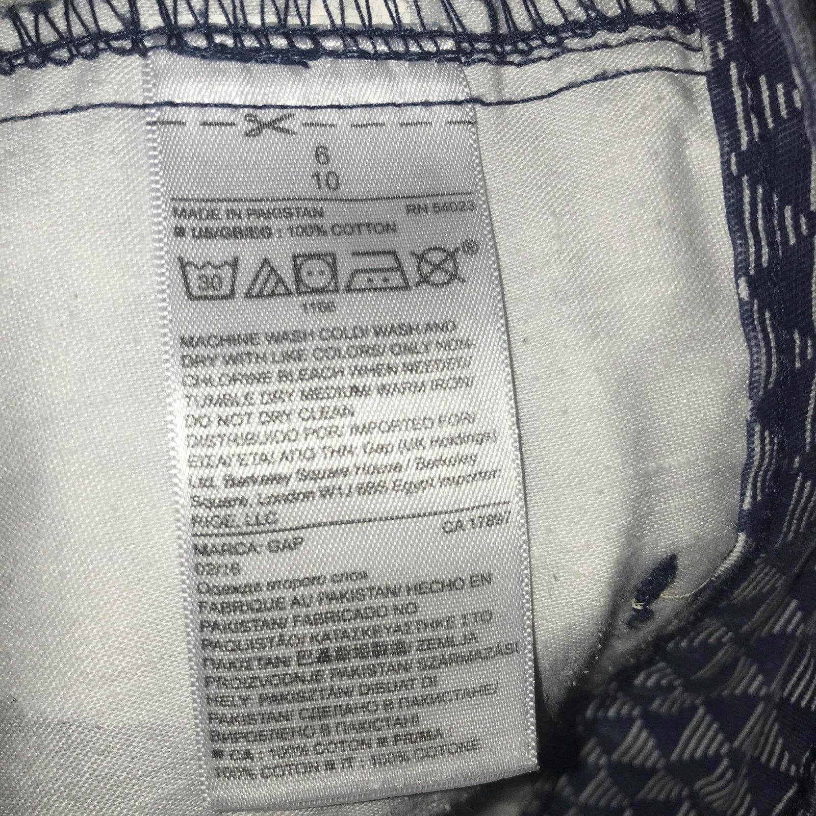 Gap GAP Summer Shorts Women's 6 RN# 54023 Size 28" / US 6 / IT 42 - 4 Thumbnail