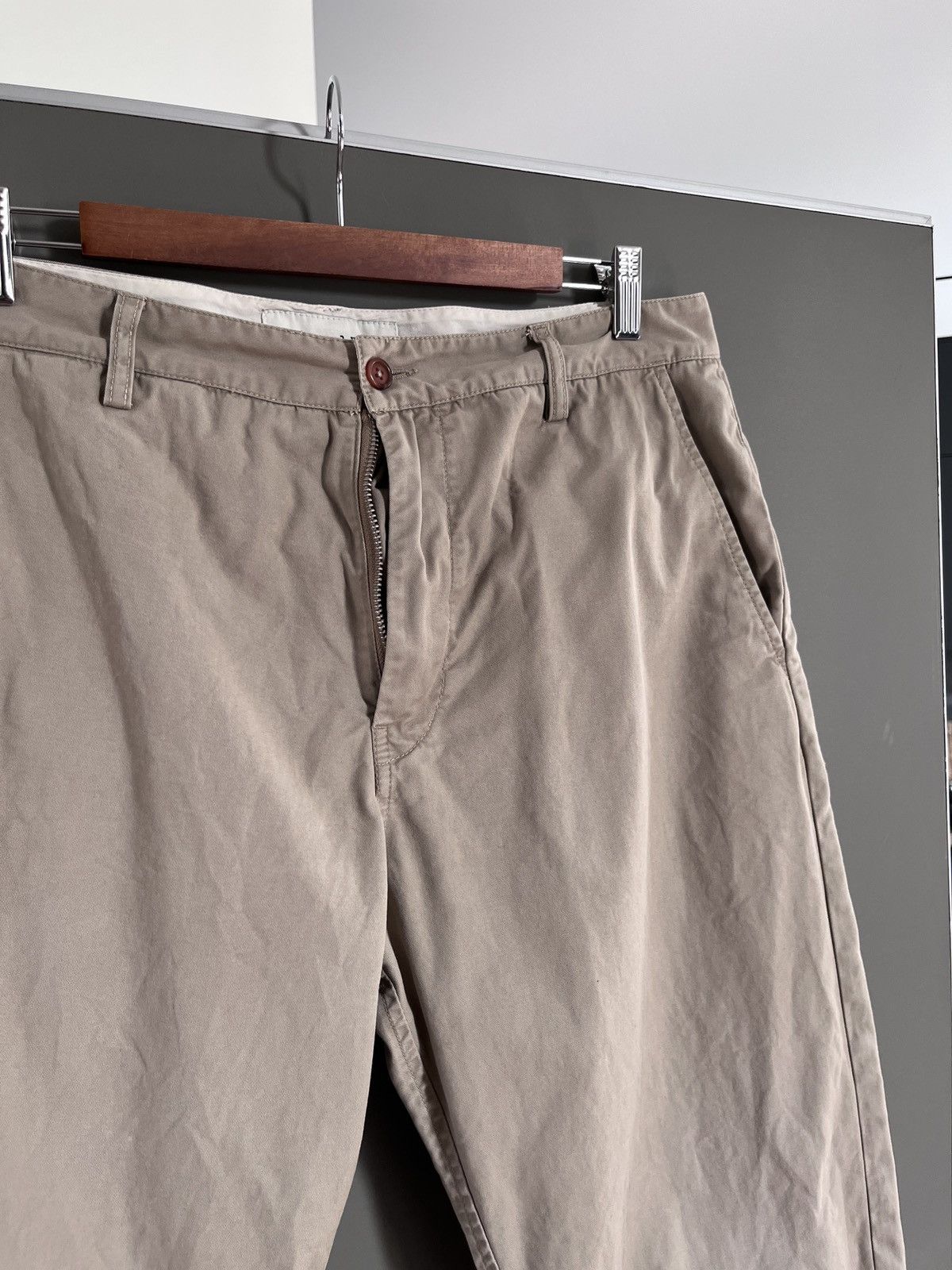 Universal Works Universal Works Beige Slim Chino Pants Size US 34 / EU 50 - 4 Thumbnail