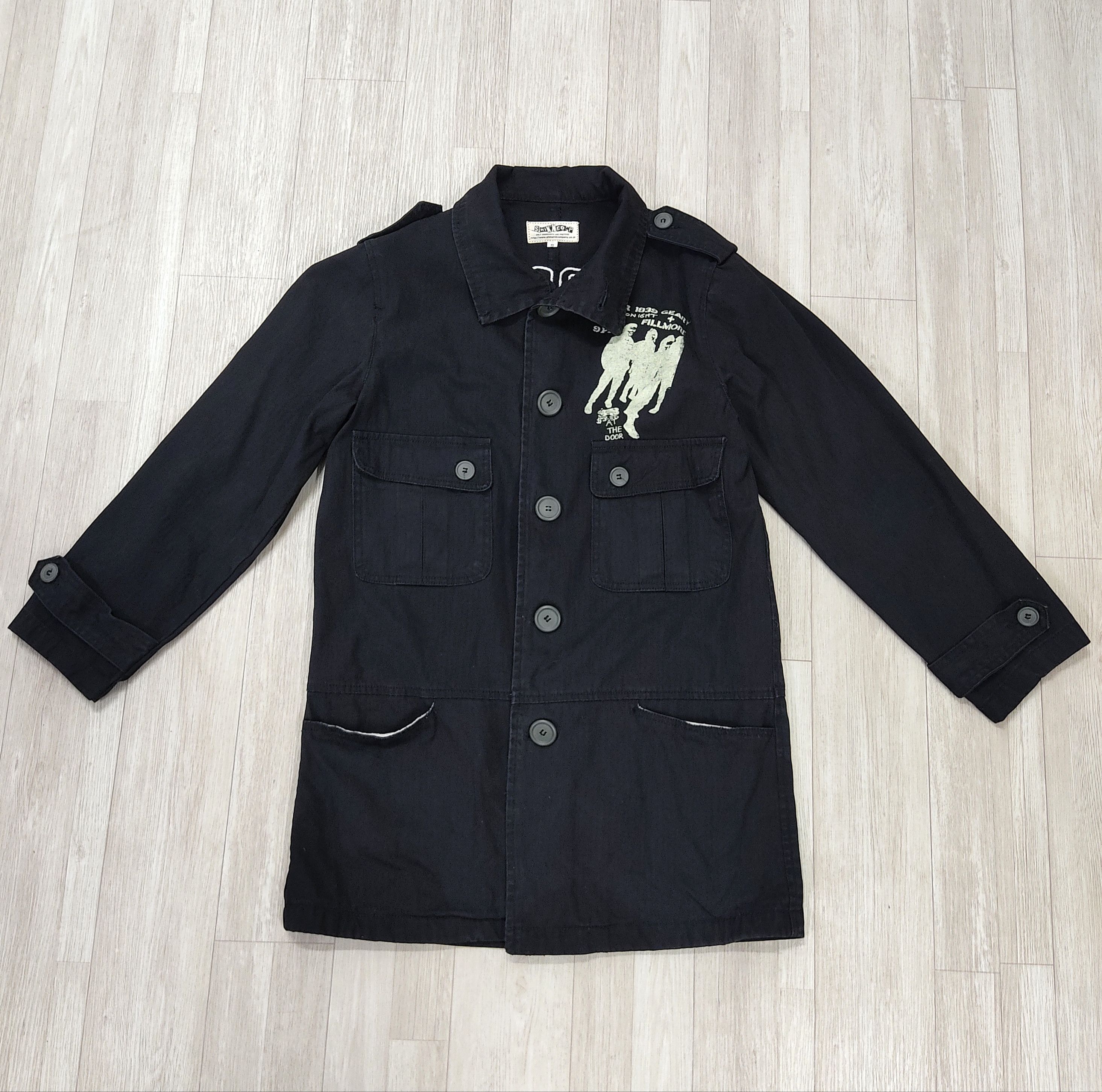 Japanese Brand SHIN AND COMPANY the Anarchist City Rocker Utility Jacket Size US S / EU 44-46 / 1 - 4 Thumbnail