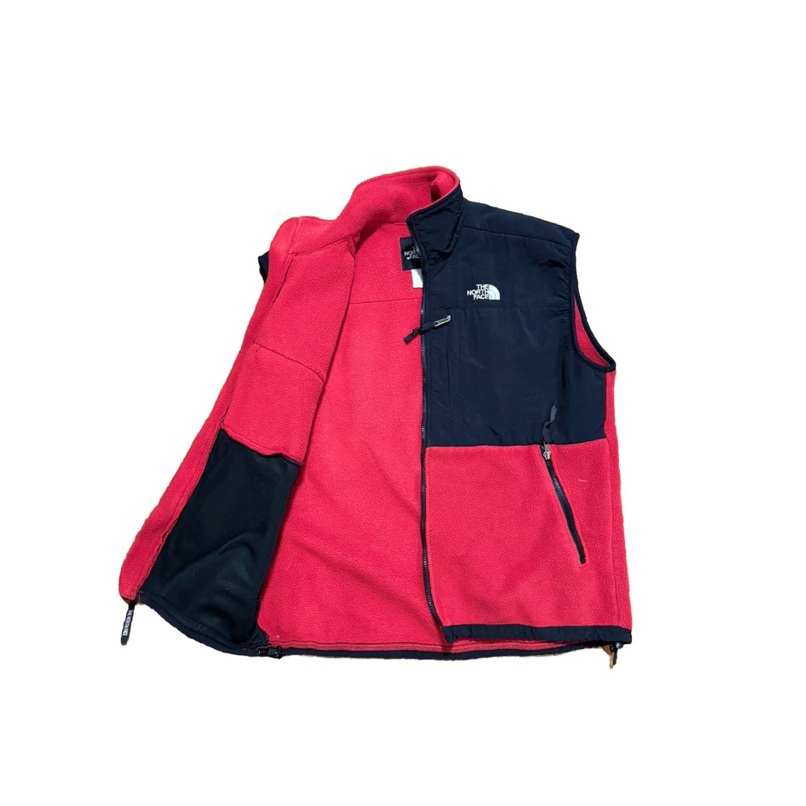 The North Face VINTAGE The North Face Denali Vest Men L Full Zip Fleece Red USA 90s Size US L / EU 52-54 / 3 - 6 Thumbnail
