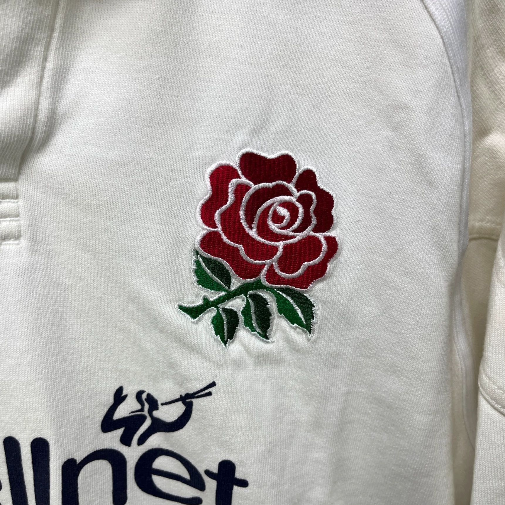 Nike VINTAGE Nike England Rugby Union Polo Long Sleeve Shirt Large Size US L / EU 52-54 / 3 - 4 Thumbnail