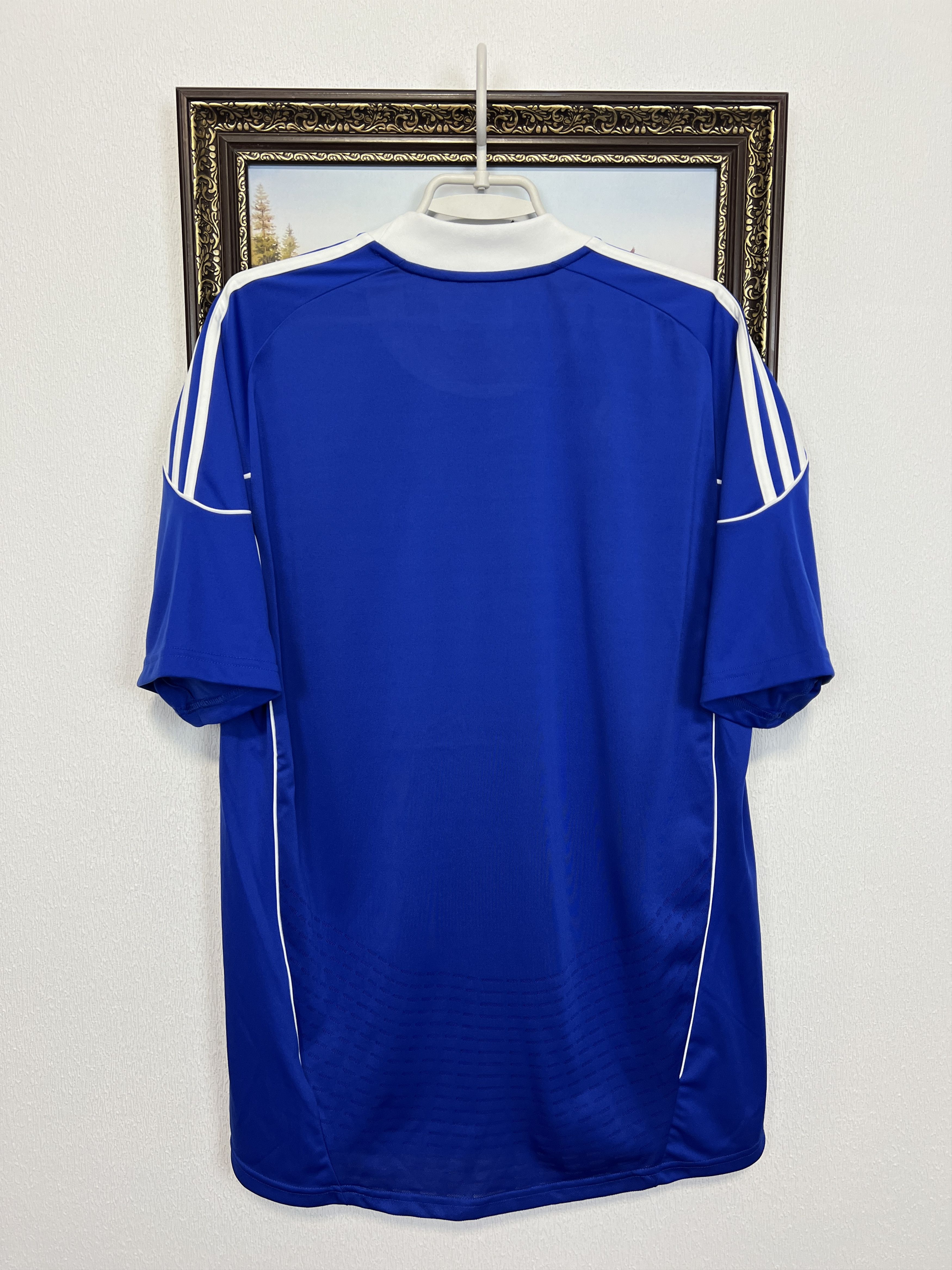 Adidas Slovakia Home football shirt 2010 Player Issue Soccer Jersey Size US XL / EU 56 / 4 - 7 Thumbnail