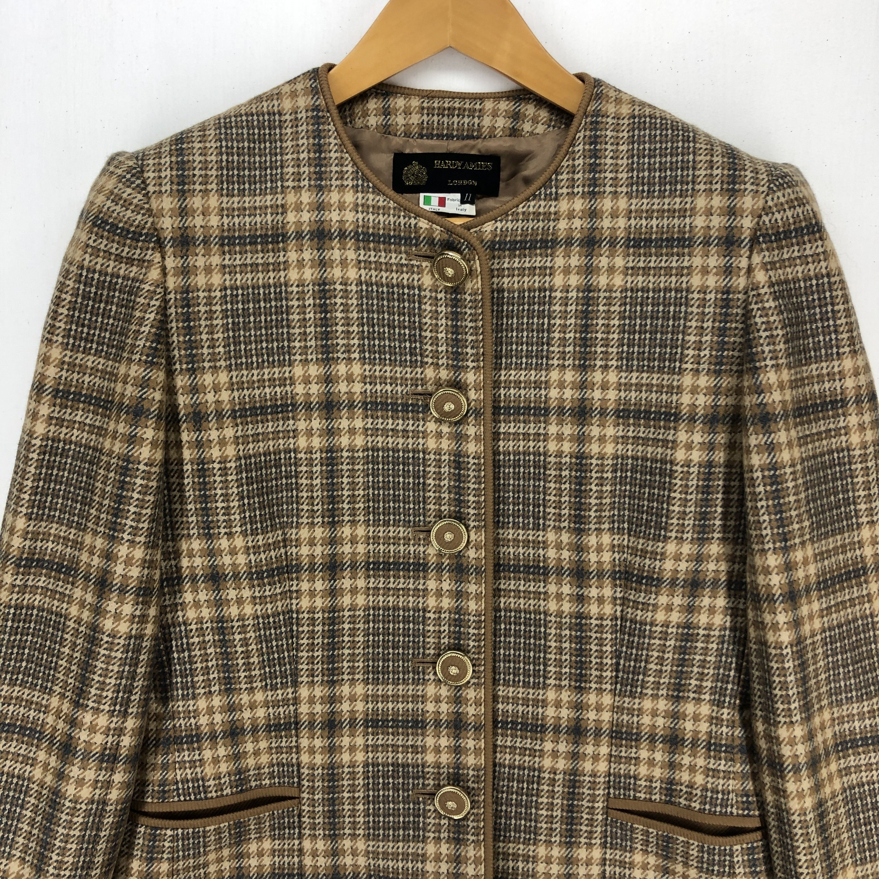 Hardy Amies HARDY AMIES Casual Jacket #1704-64 Size S / US 4 / IT 40 - 2 Thumbnail