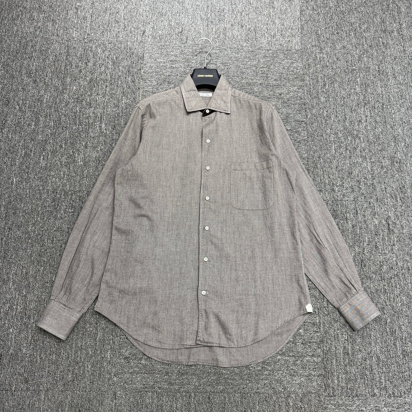 Loro Piana Loro Piana Cotton Chest Pocket Shirt Size S Size US S / EU 44-46 / 1 - 1 Thumbnail
