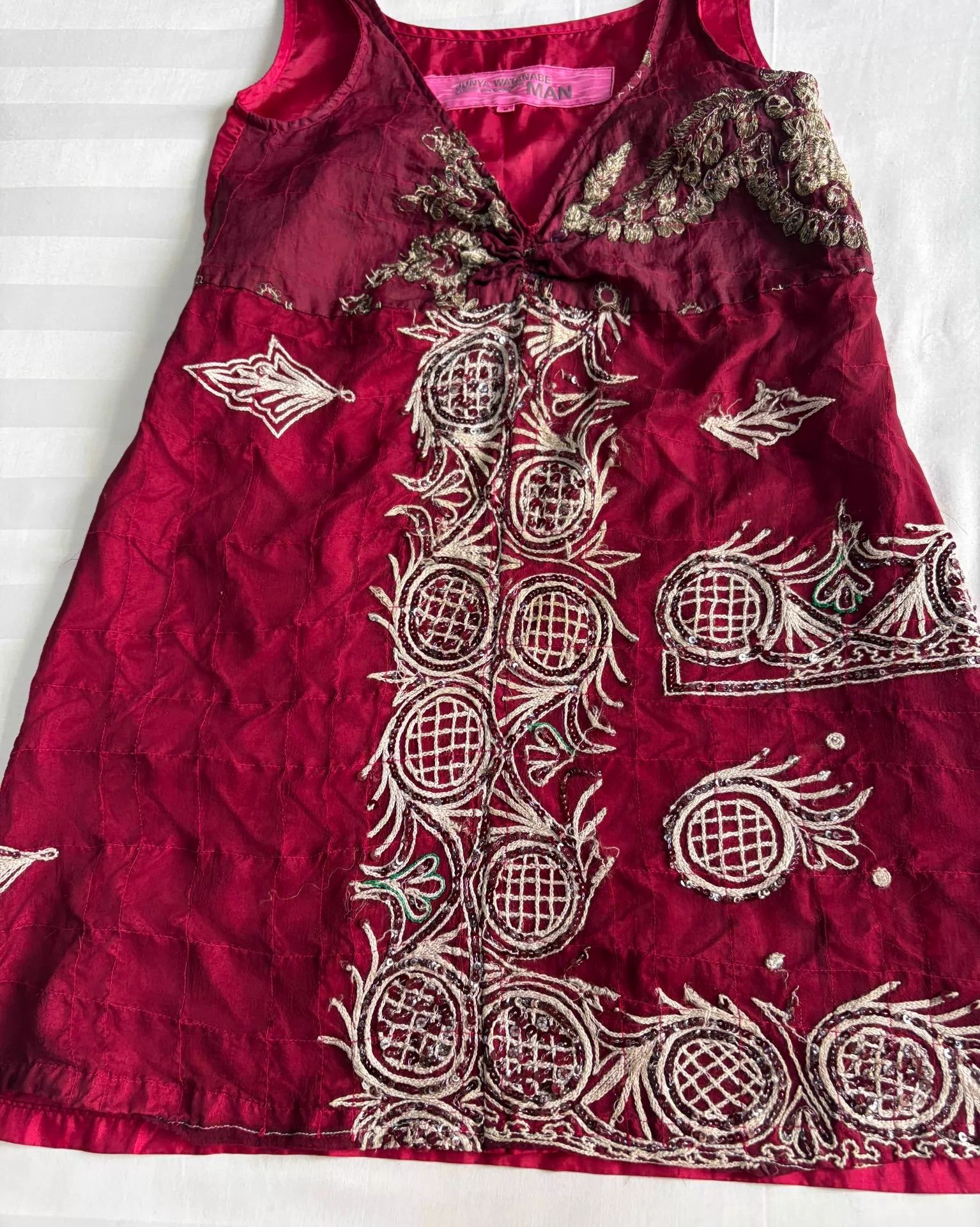 Junya Watanabe Junya Watanabe Vintage Beaded Embroidered Sleeveless S Size S / US 4 / IT 40 - 3 Thumbnail