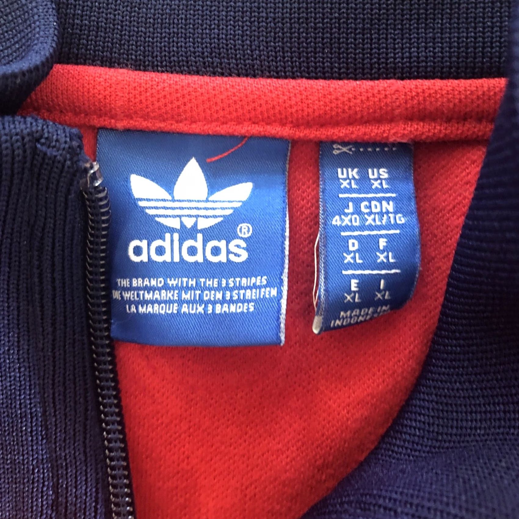 Adidas Adidas Chicago Fire Tracker Jacket XL Red Windbreaker Mens Size US XL / EU 56 / 4 - 7 Thumbnail