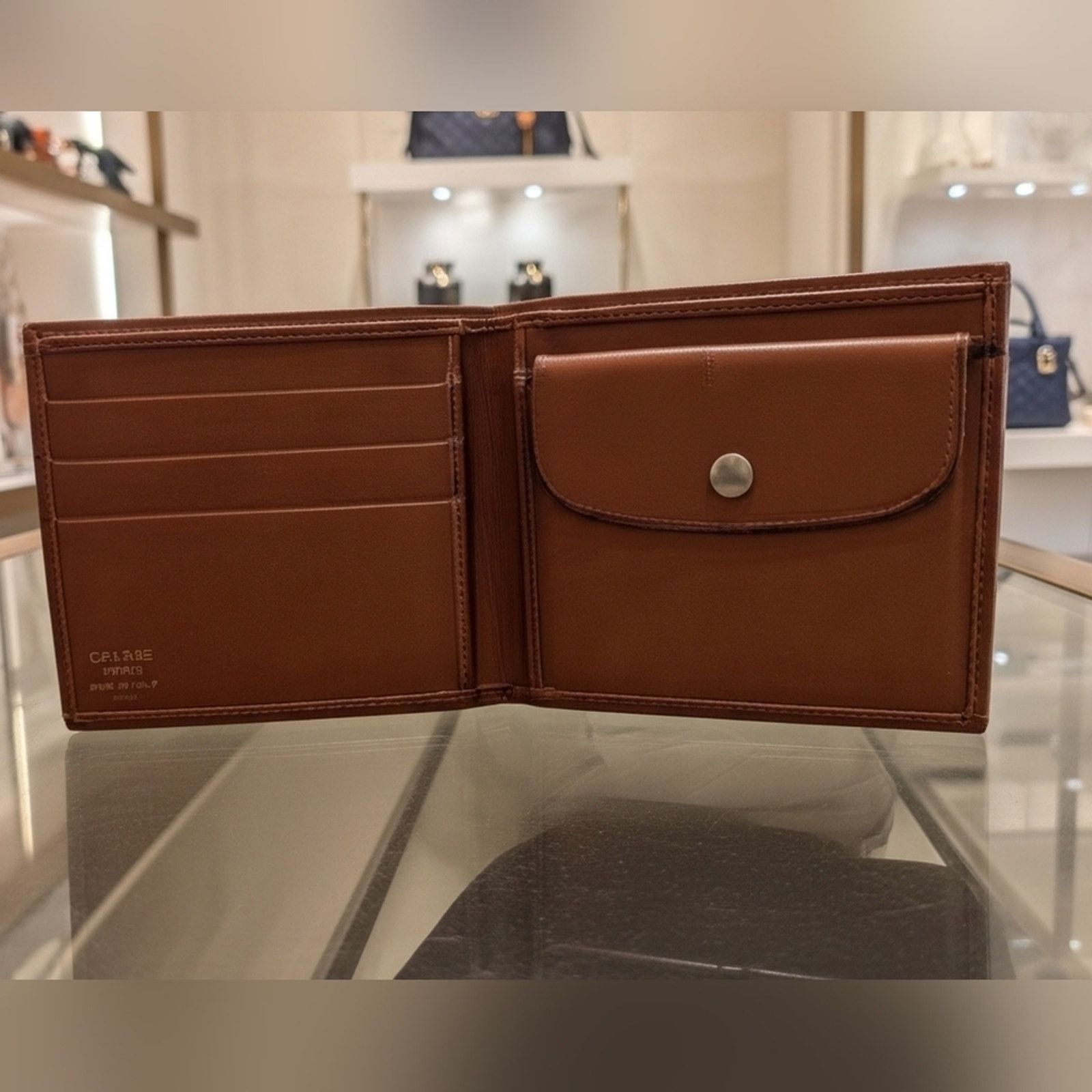 Celine CELINE Macadam Triomphe Bi-Fold Wallet Canvas Authentic Size ONE SIZE - 2 Thumbnail