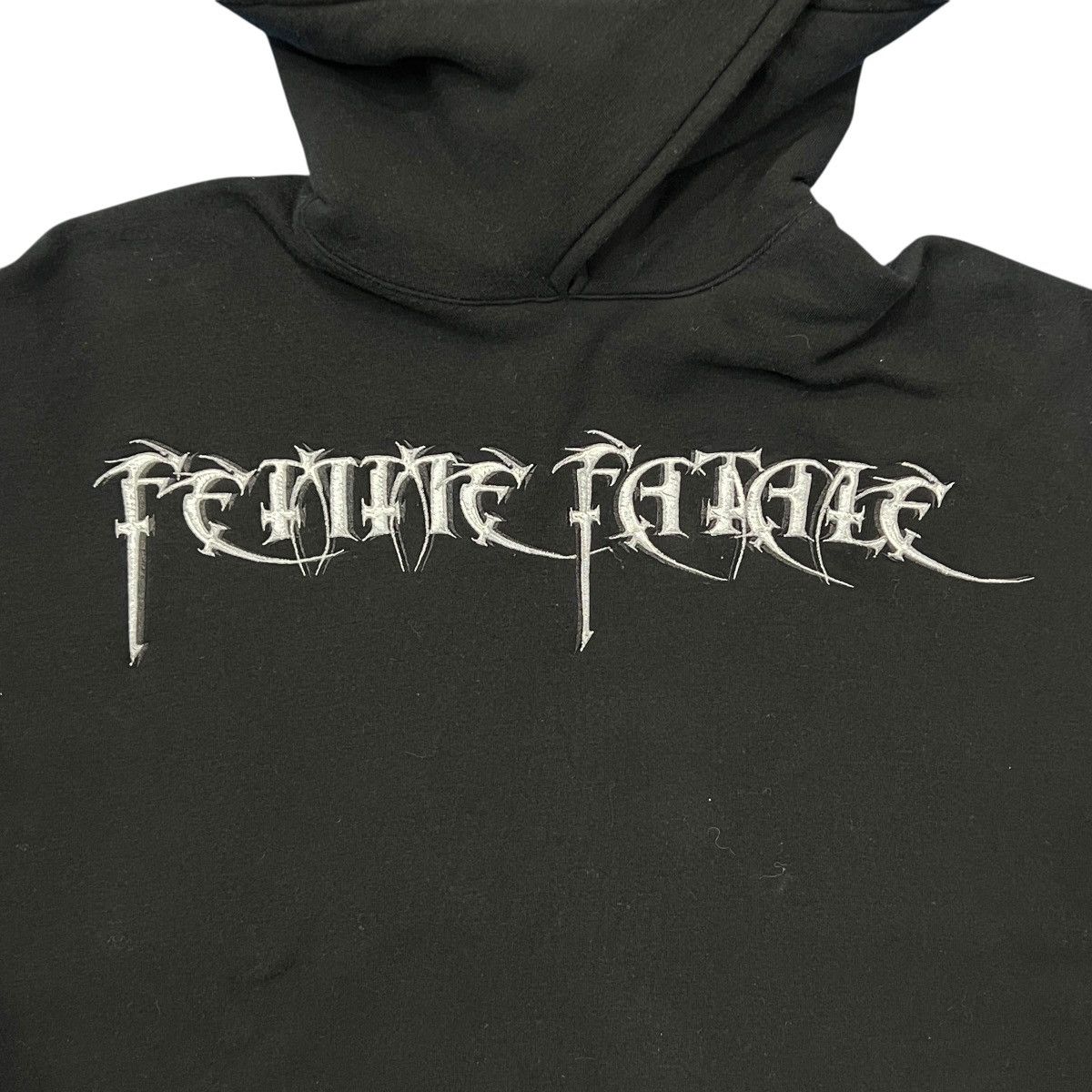 Balenciaga BALENCIAGA 2017AW Demna Femme Fatale Scarf Pullover Hoodie Size US XS / EU 42 / 0 - 2 Thumbnail