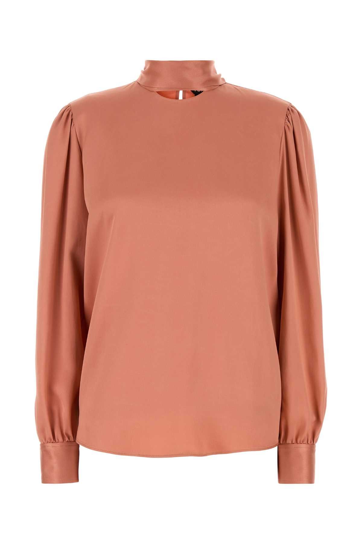 Tom Ford Salmon Satin Blouse Size S / US 4 / IT 40 - 1 Thumbnail