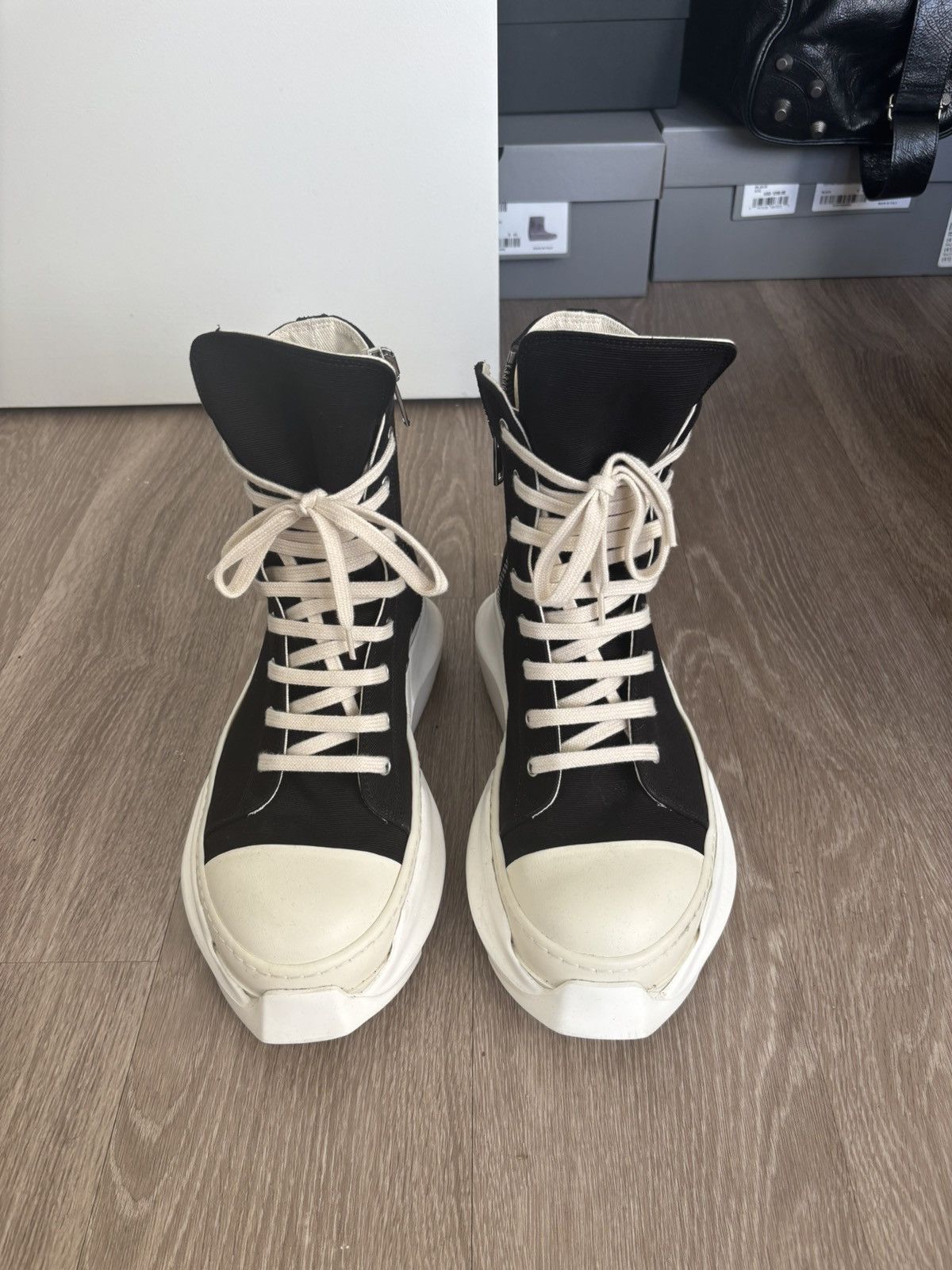Rick Owens Drkshdw Rick Owens Drkshdw Abstract Ramones Size US 8.5 / EU 41-42 - 2 Thumbnail