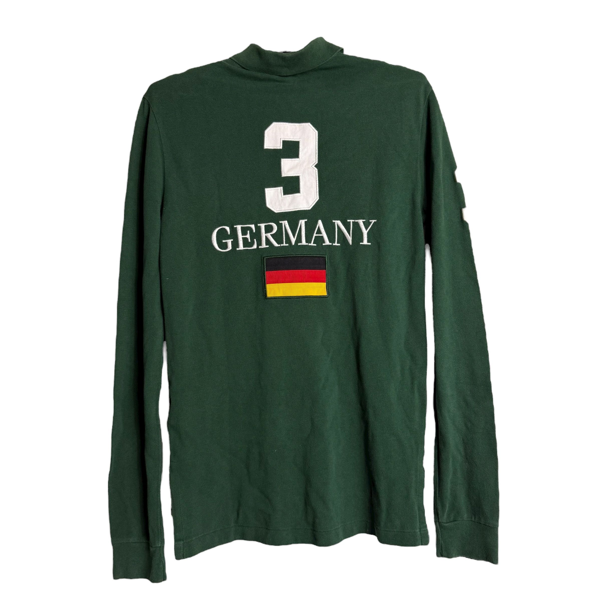 Polo Ralph Lauren 🔥RARE🔥Vtg Polo Ralph Lauren Germany #3 Chief Keef L/S Polo Size US XS / EU 42 / 0 - 4 Thumbnail