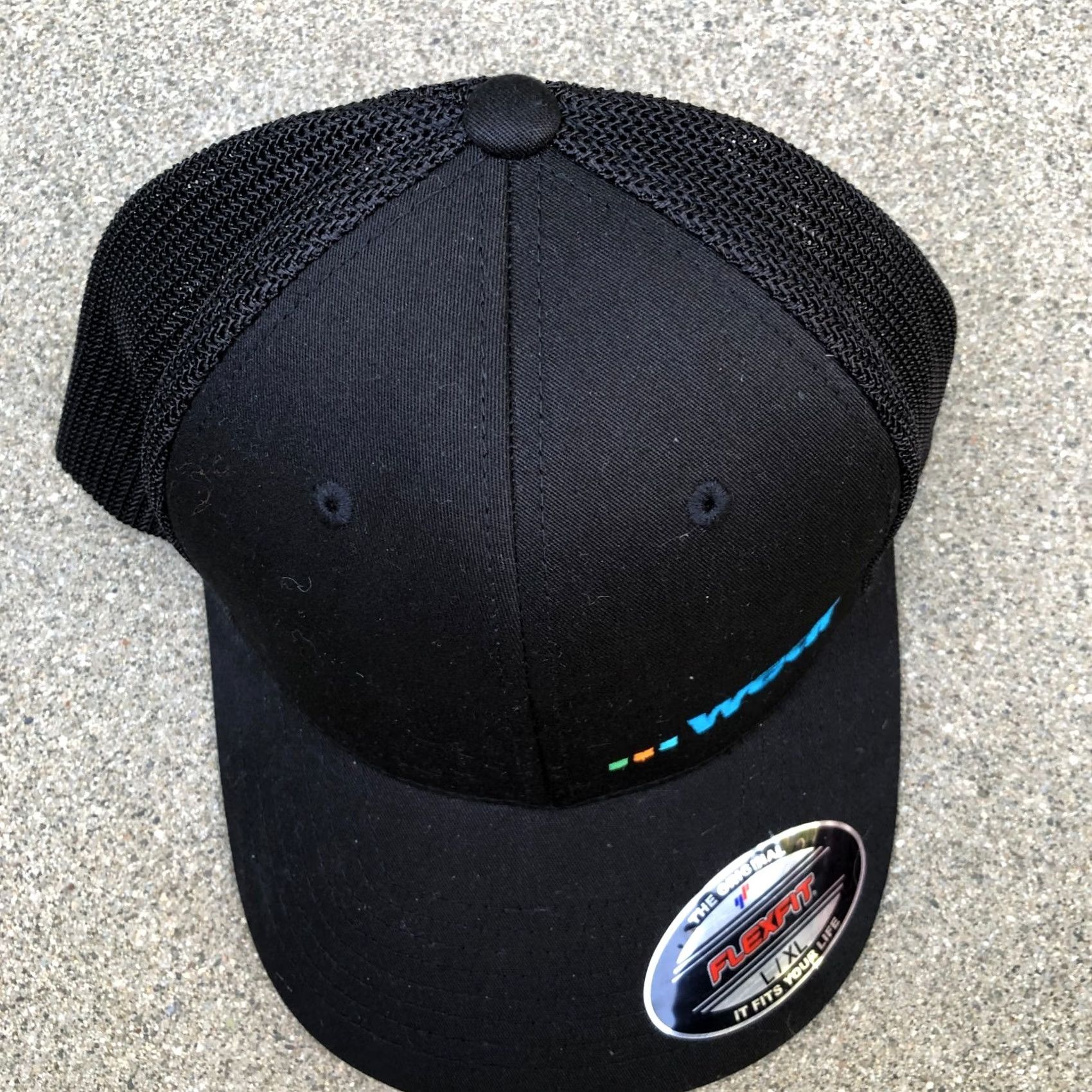 Port Authority PORT AUTHORITY WEDI Shower Systems Trucker Hat Men's L/XL Black Fitted Cap Size ONE SIZE - 3 Thumbnail