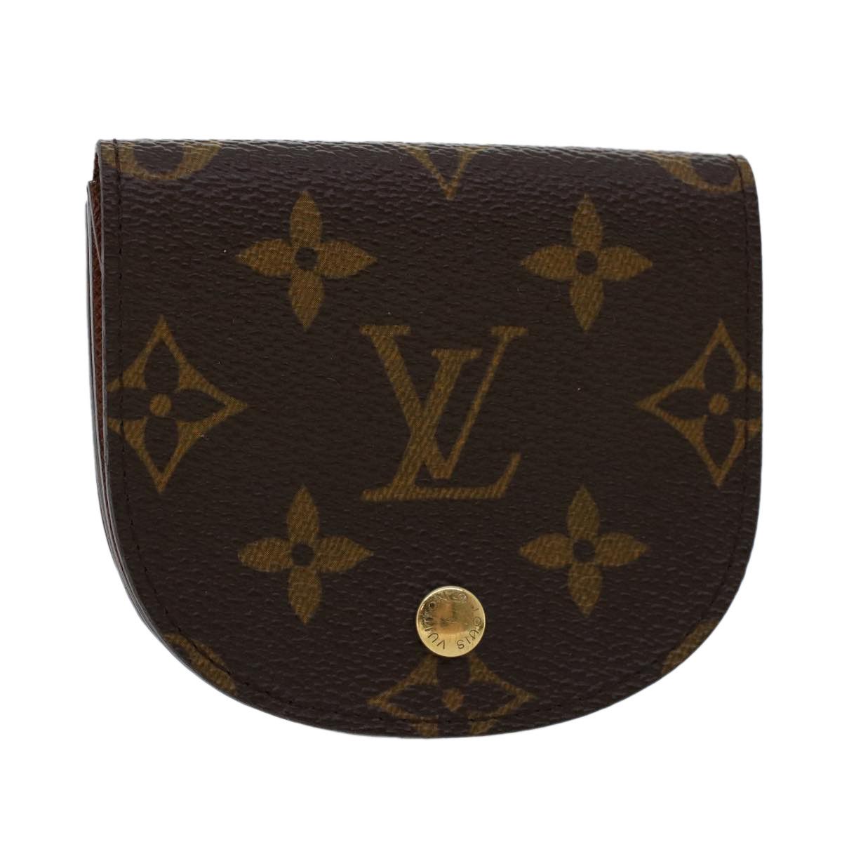 LOUIS VUITTON Monogram Porte Monnaie Guze Coin Purse M61970 LV