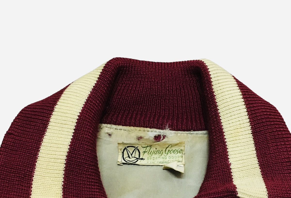 Vintage Very Rare Vintage Brand Flying Goose Varsity Leather 1950s Size US L / EU 52-54 / 3 - 7 Thumbnail