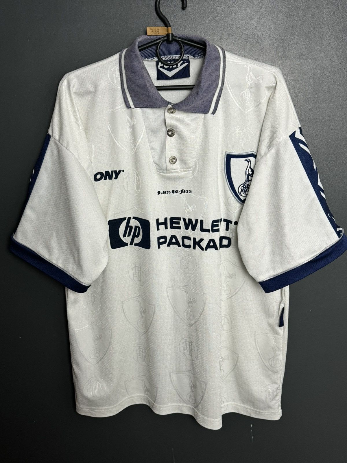 PONY Tottenham Hotspur 95/97 Home Football Jersey Size US L / EU 52-54 / 3 - 1 Thumbnail