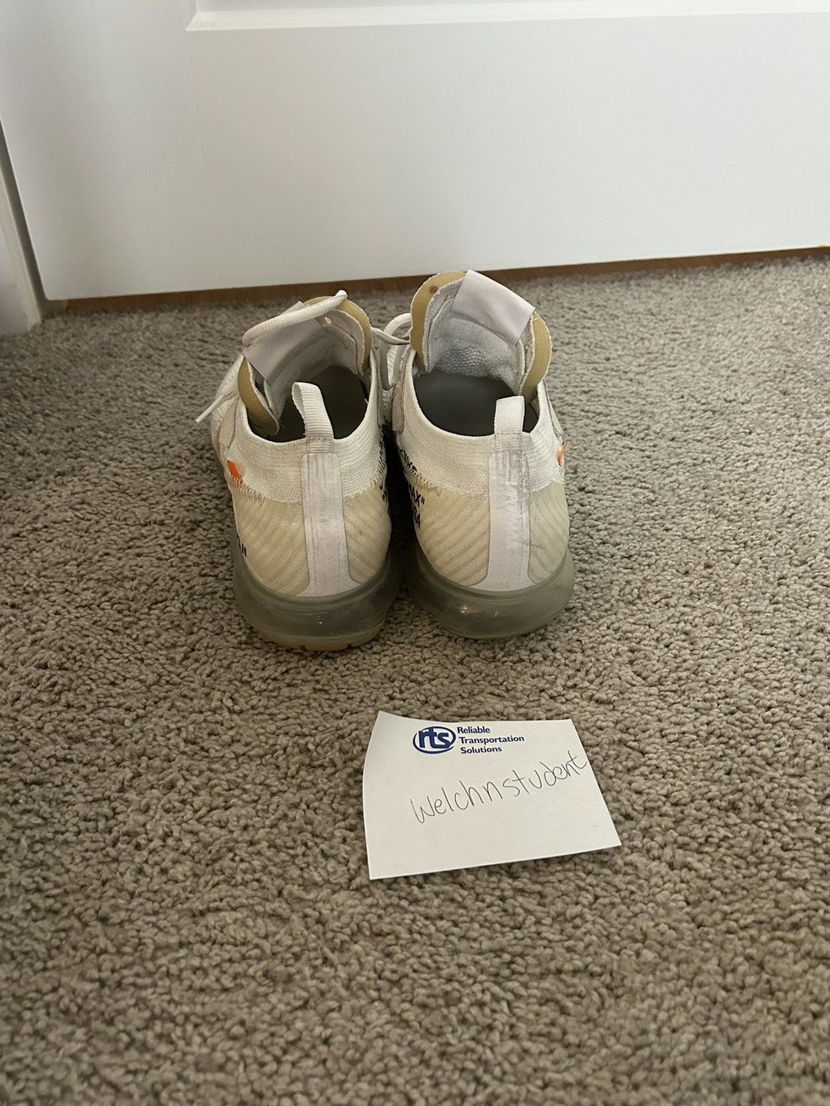 Nike × Off-White Nike Vapormax x Off-White Size US 10.5 / EU 43-44 - 2 Thumbnail
