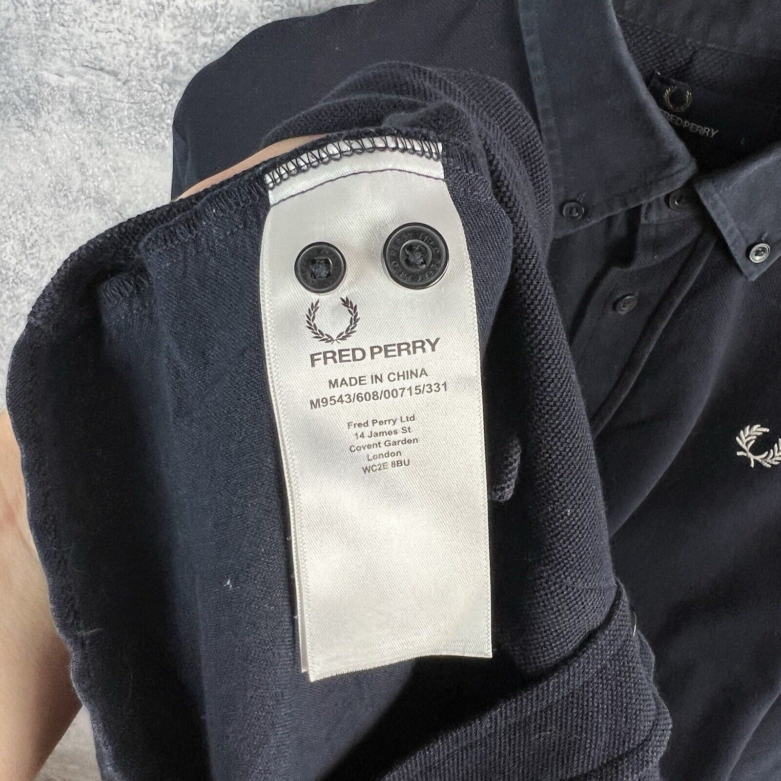 Fred Perry Fred Perry Shirt Men's Size L Long Sleeve Size US L / EU 52-54 / 3 - 3 Thumbnail