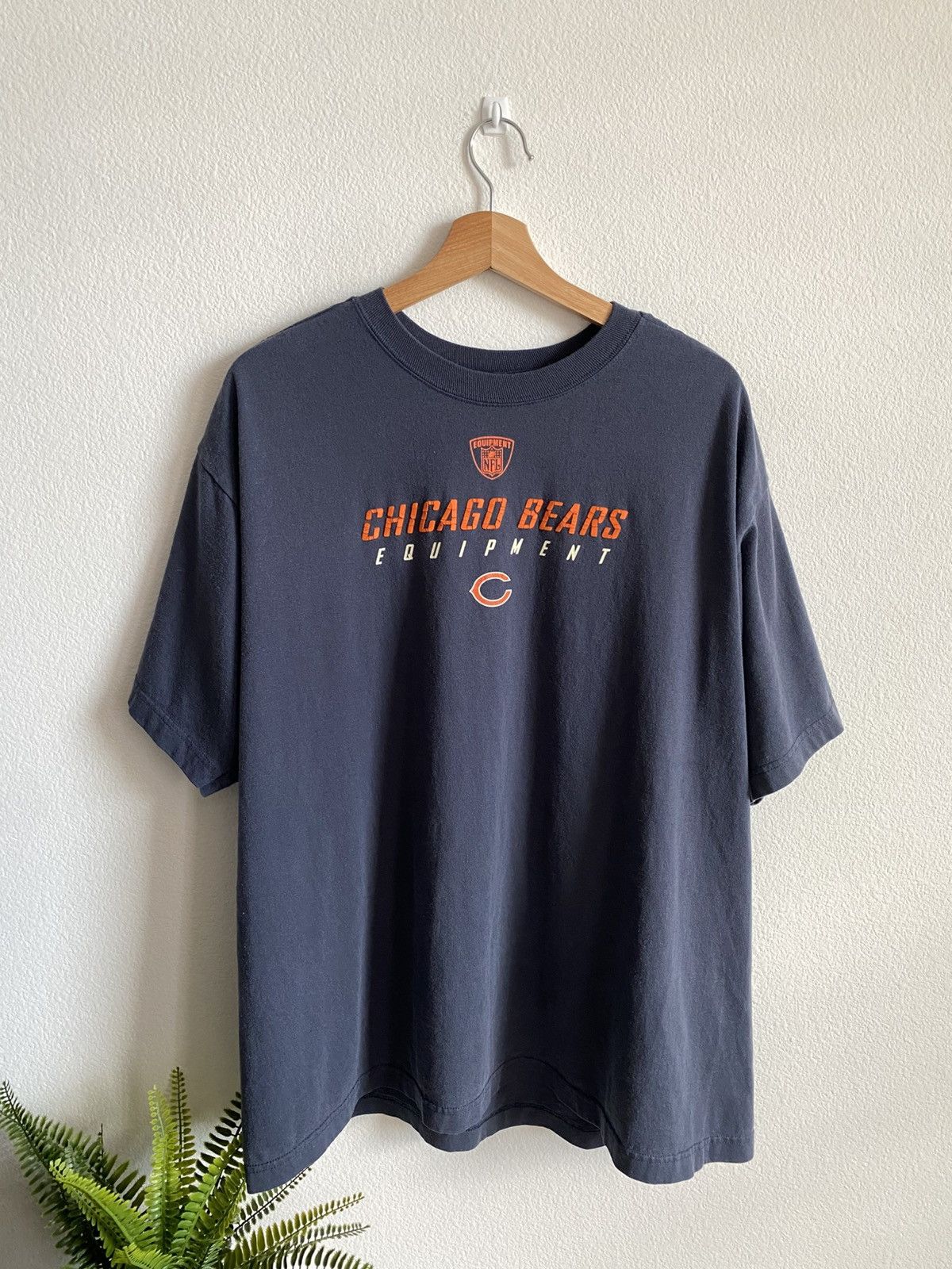 NFL Y2K Chicago Bears Football Tee Size US XL / EU 56 / 4 - 1 Thumbnail