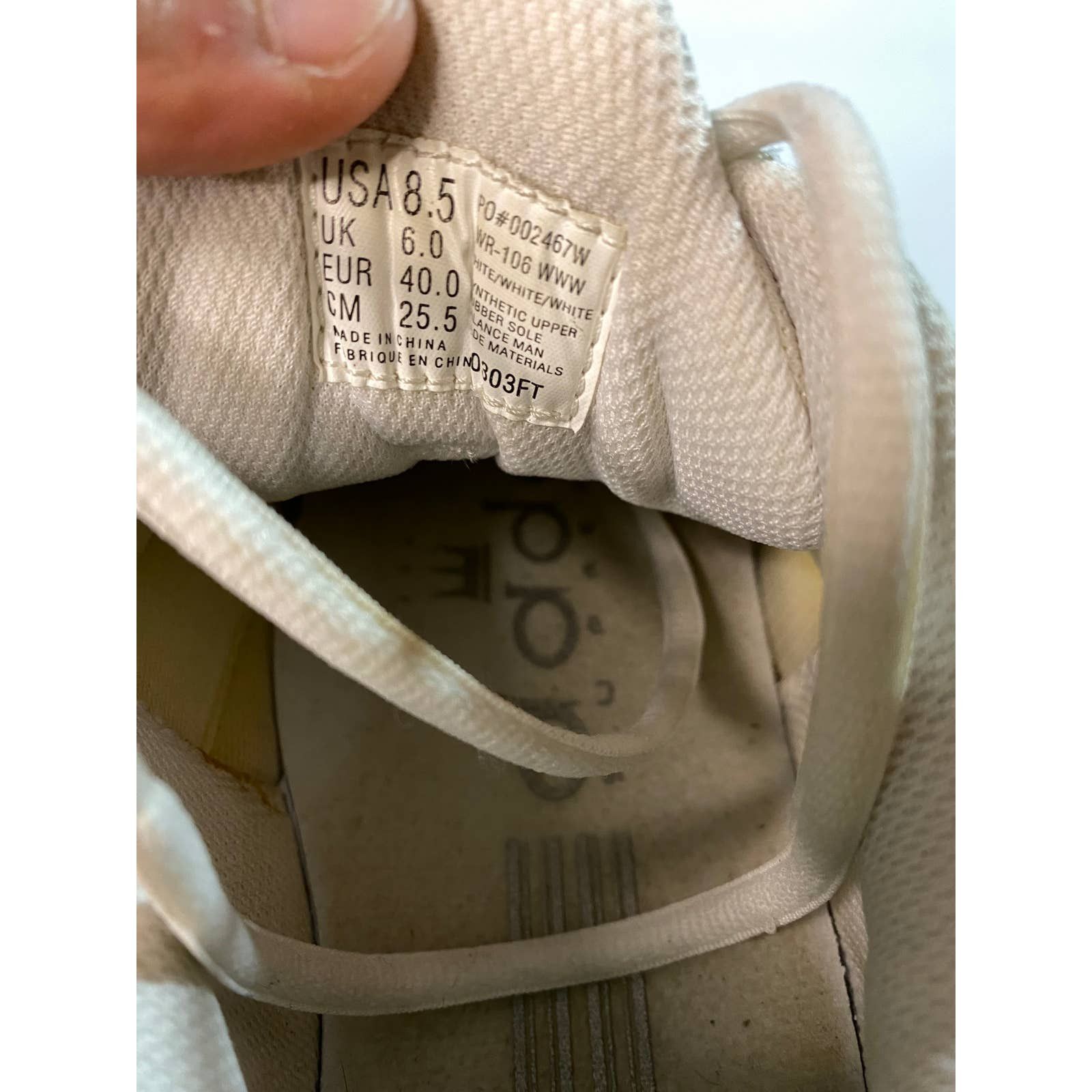 Damani Dada Vintage Dada Supreme White Sneakers Men's Size 8.5 Size US 8.5 / EU 41-42 - 6 Thumbnail