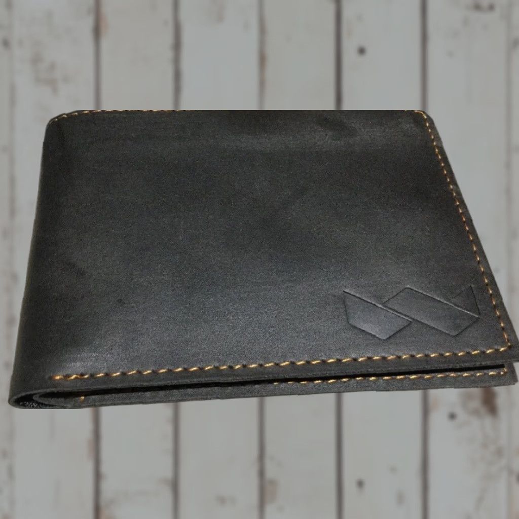 Walls VINTAGE Walls Gray Leather Wallet Men Adult Leather Stitch Wallet Size ONE SIZE - 1 Thumbnail