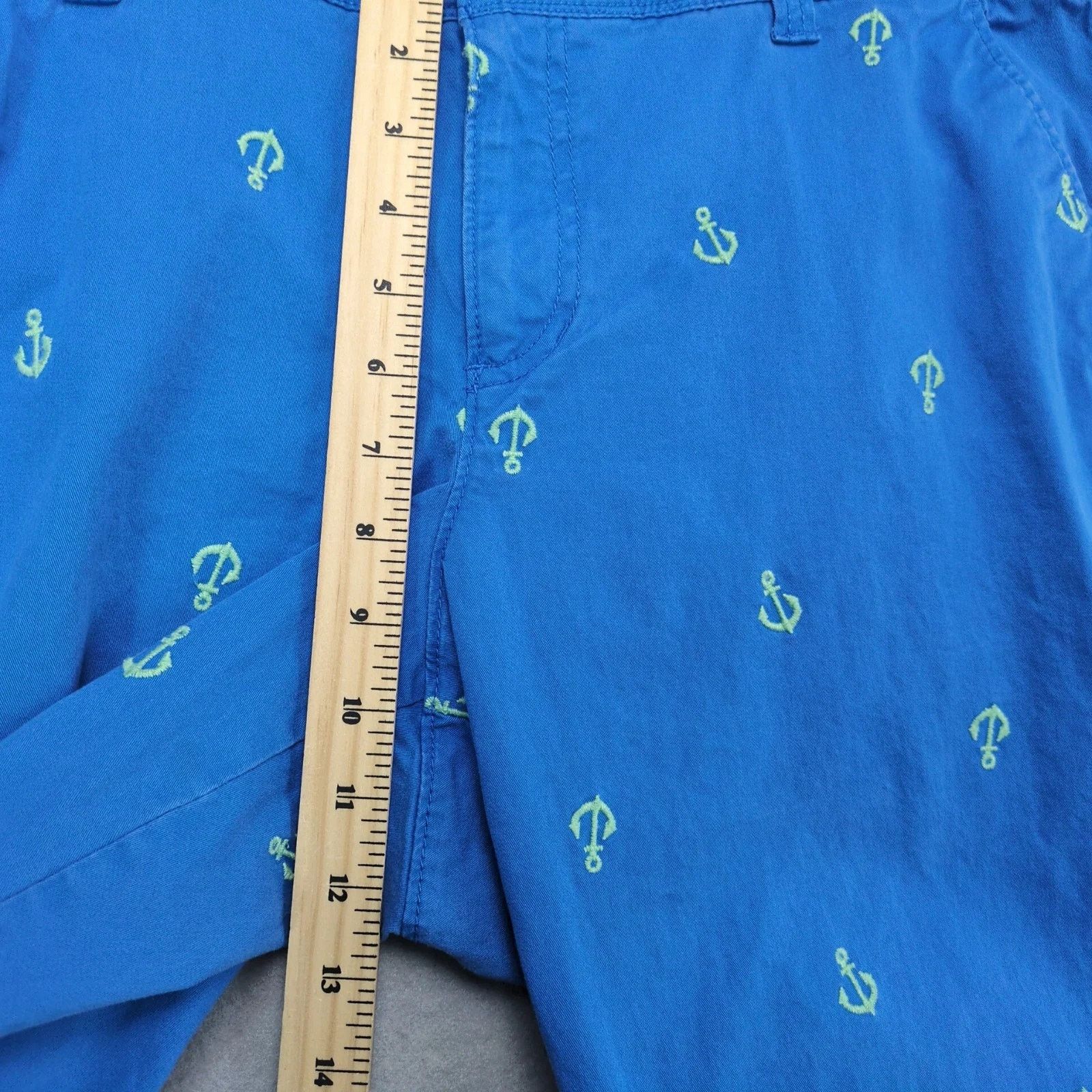 Old Navy Old Navy Embroidered Anchor Crop Pants Women's 16 39x26" Size 38" / US 16 / IT 52 - 6 Thumbnail