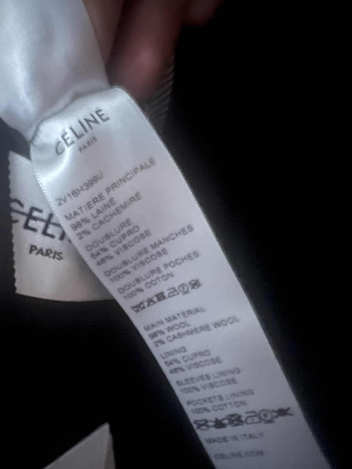 Celine Celine FW23 Double Breasted Blazer Size 46R - 8 Thumbnail