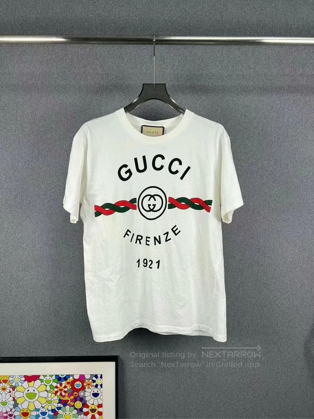 gucci double g logo short sleeve t-shirt.