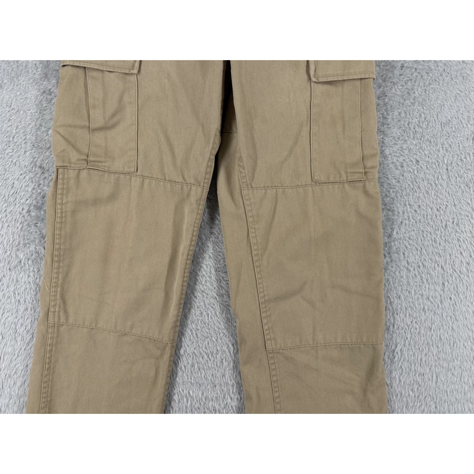 Vintage Propper Pants Adult XS Beige Cargo Trouser Combat Cotton Adjustable Size US 27 - 4 Thumbnail