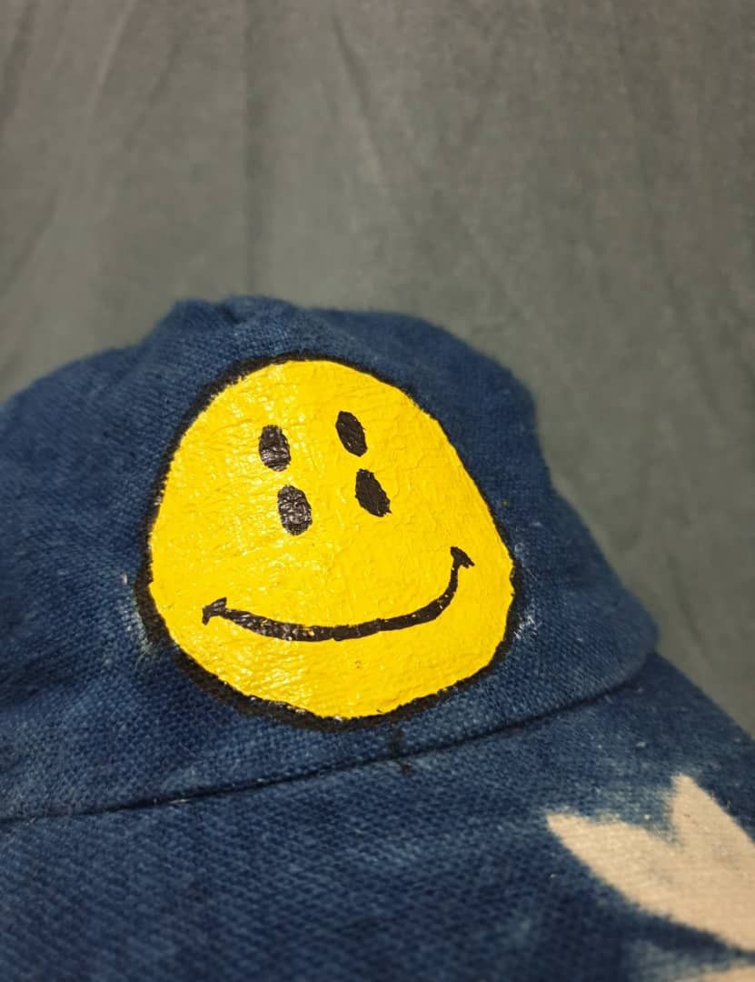 Japanese Brand 💥Smile custom made Japanese streetwear cap Size ONE SIZE - 8 Thumbnail