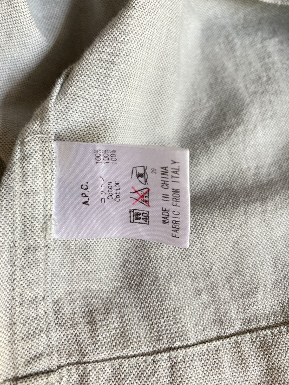 A.P.C. A.P.C. Light Gray Sailor Tee Size S / US 4 / IT 40 - 4 Thumbnail