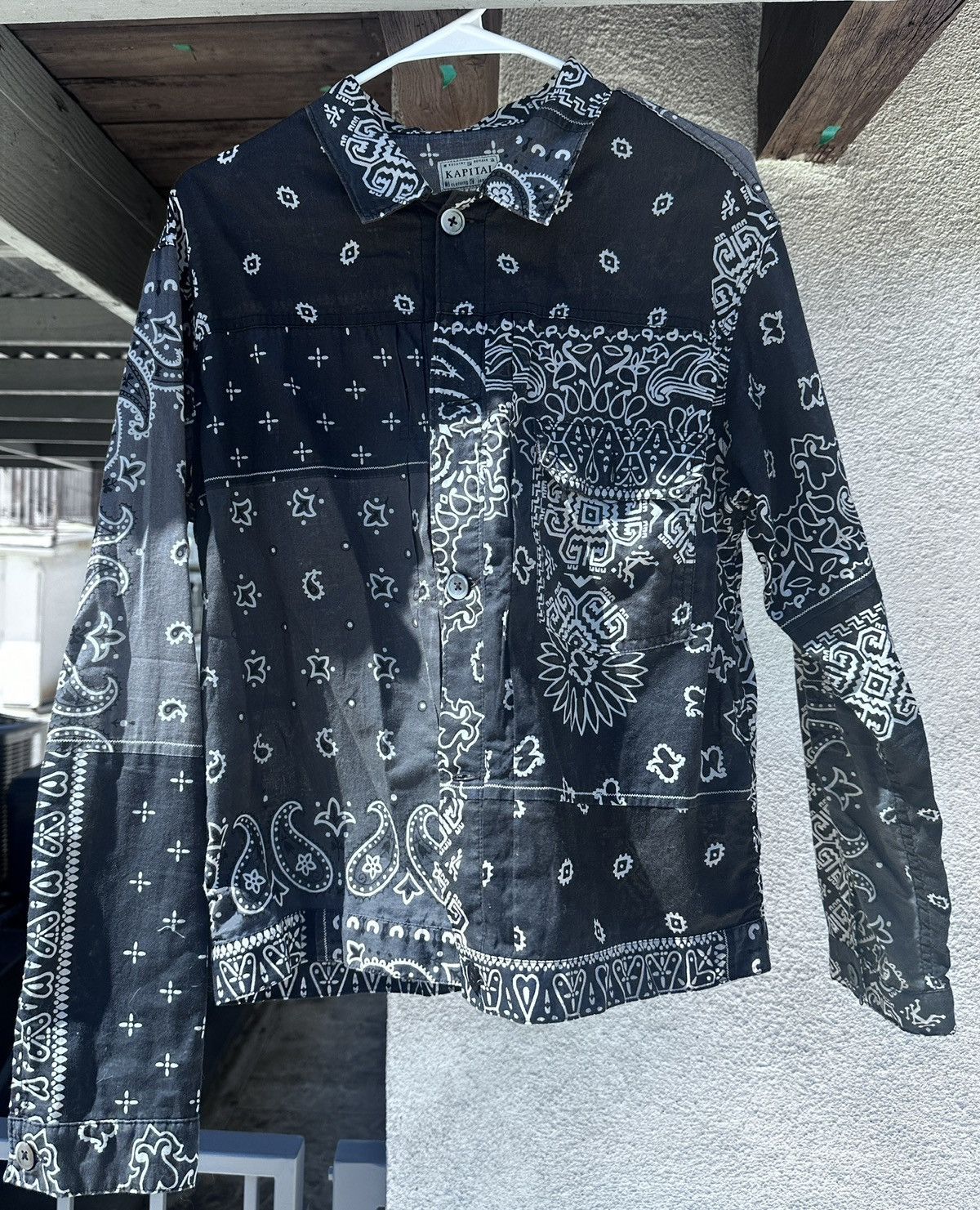 Kapital kapital gauze bandana patchwork button up shirt Size US XL / EU 56 / 4 - 1 Thumbnail