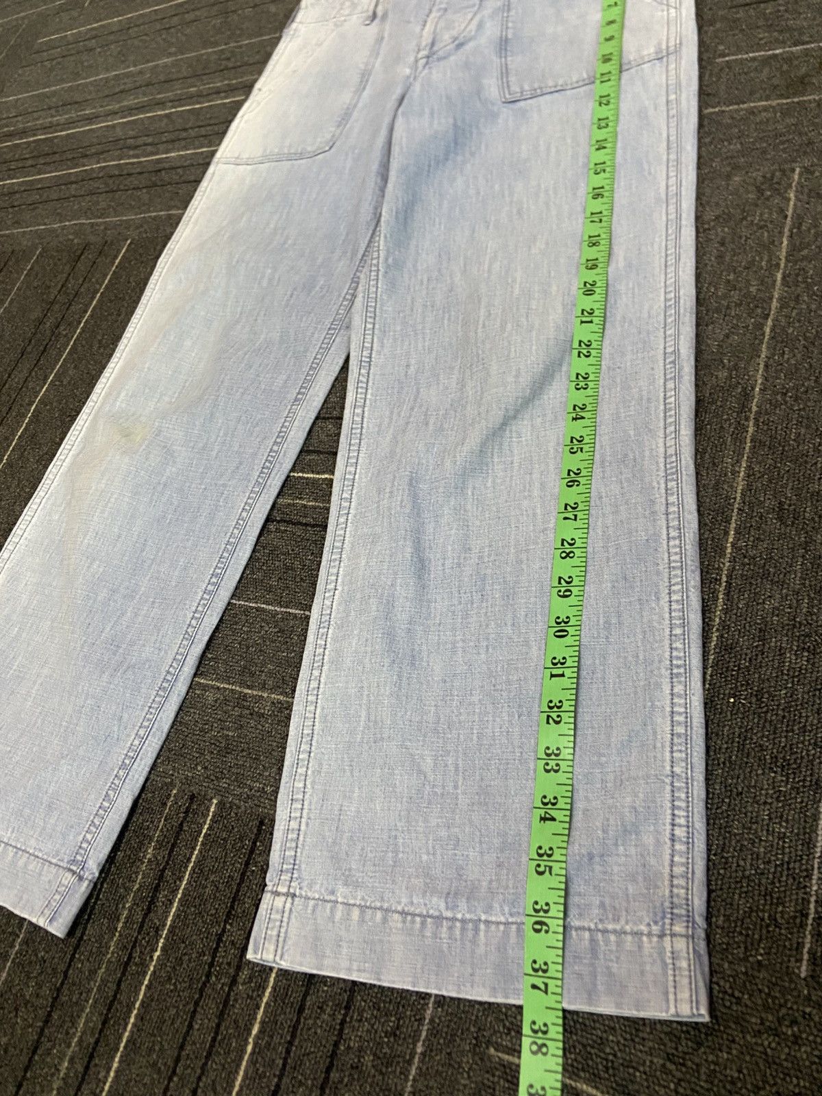 Danton Danton buckle back light baker pants Size 32" / US 10 / IT 46 - 7 Thumbnail