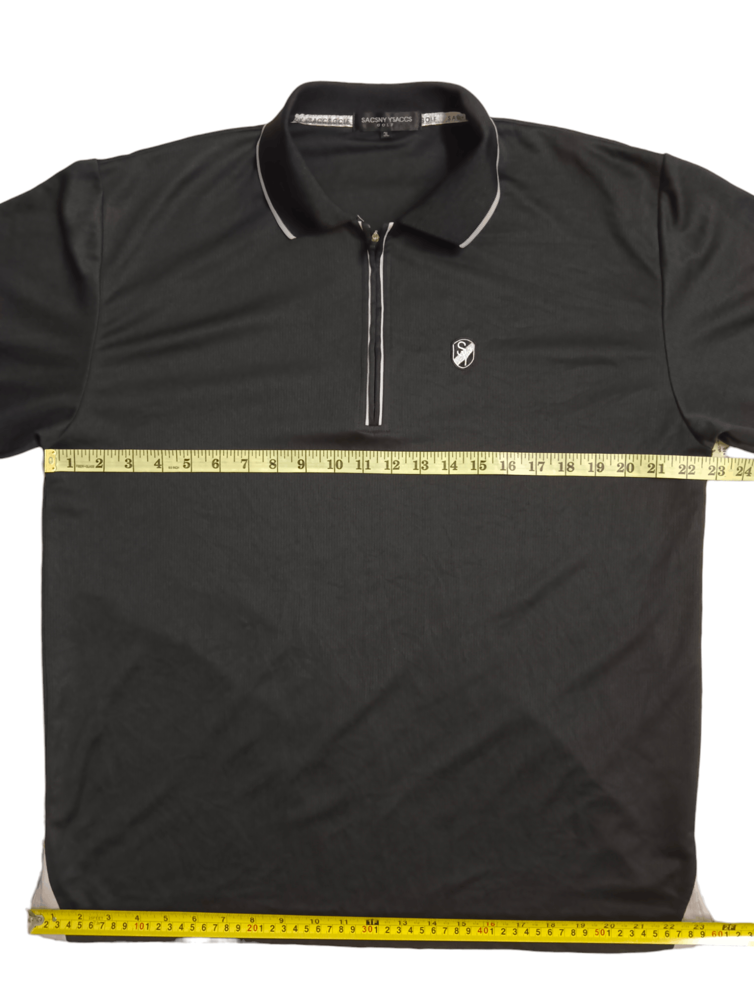 Yohji Yamamoto Sacsny Y'Saccs Golf Half Zipper T-shirt Size US XL / EU 56 / 4 - 4 Thumbnail