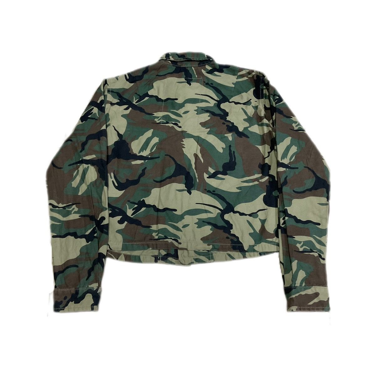 Hysteric Glamour × Japanese Brand × Seditionaries 🔥Sick Y2K Spiral Girl Camo Cropped Jacket Size US M / EU 48-50 / 2 - 8 Thumbnail