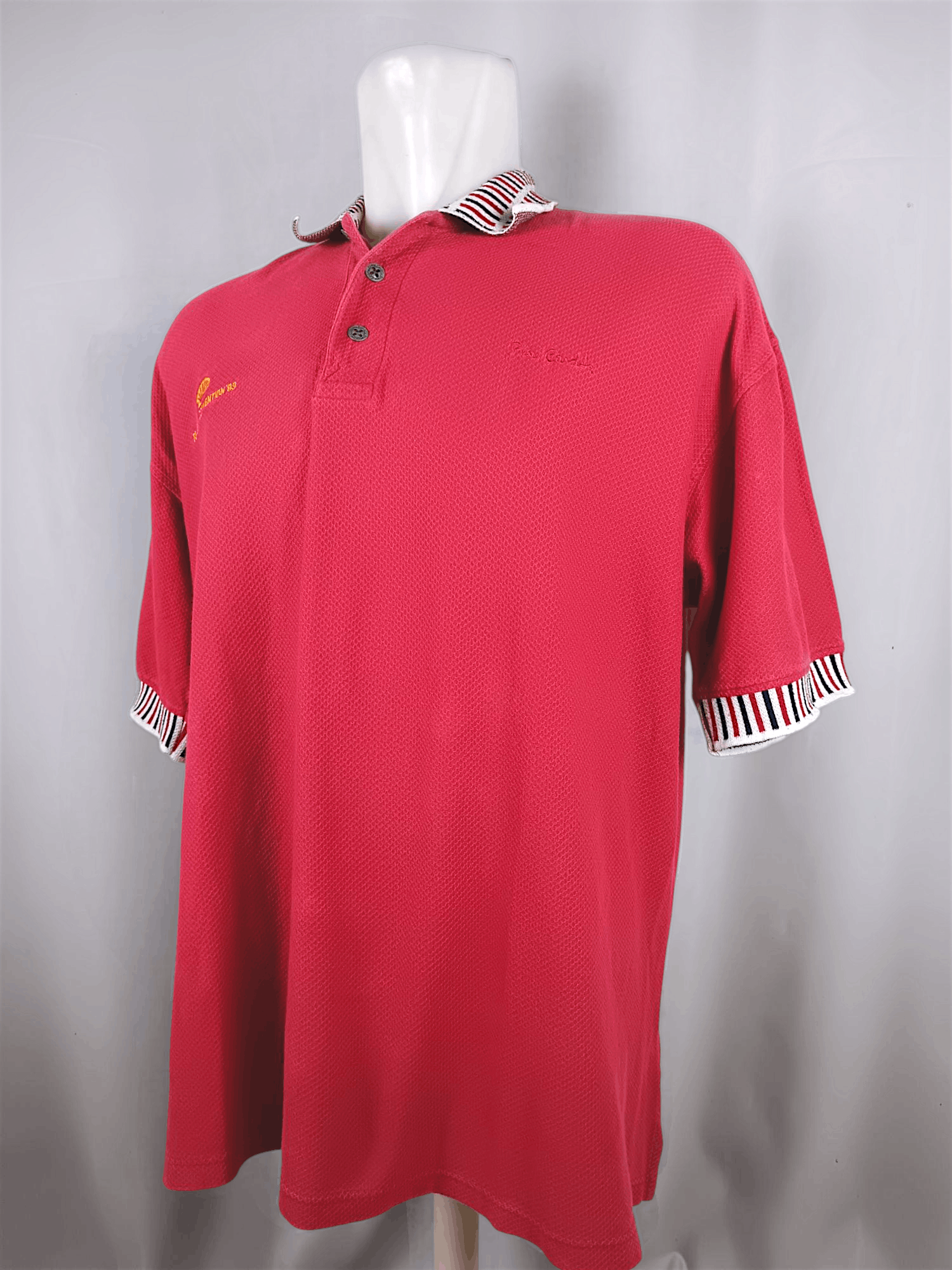 Pierre Cardin Vintage Pierre Cardin Polo shirt Shell dealer convention '99 Size US XL / EU 56 / 4 - 2 Thumbnail