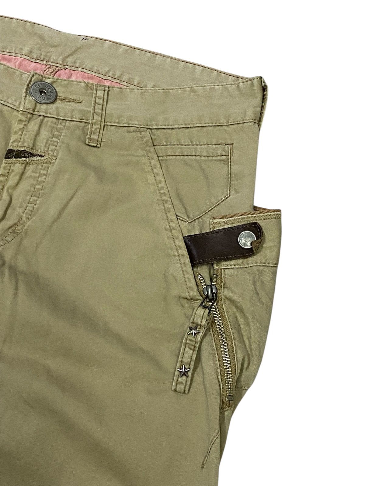 Marithe + Francois Girbaud Marithe Francois Girbaud Double Waist Cropped Pants Size US 30 / EU 46 - 11 Thumbnail