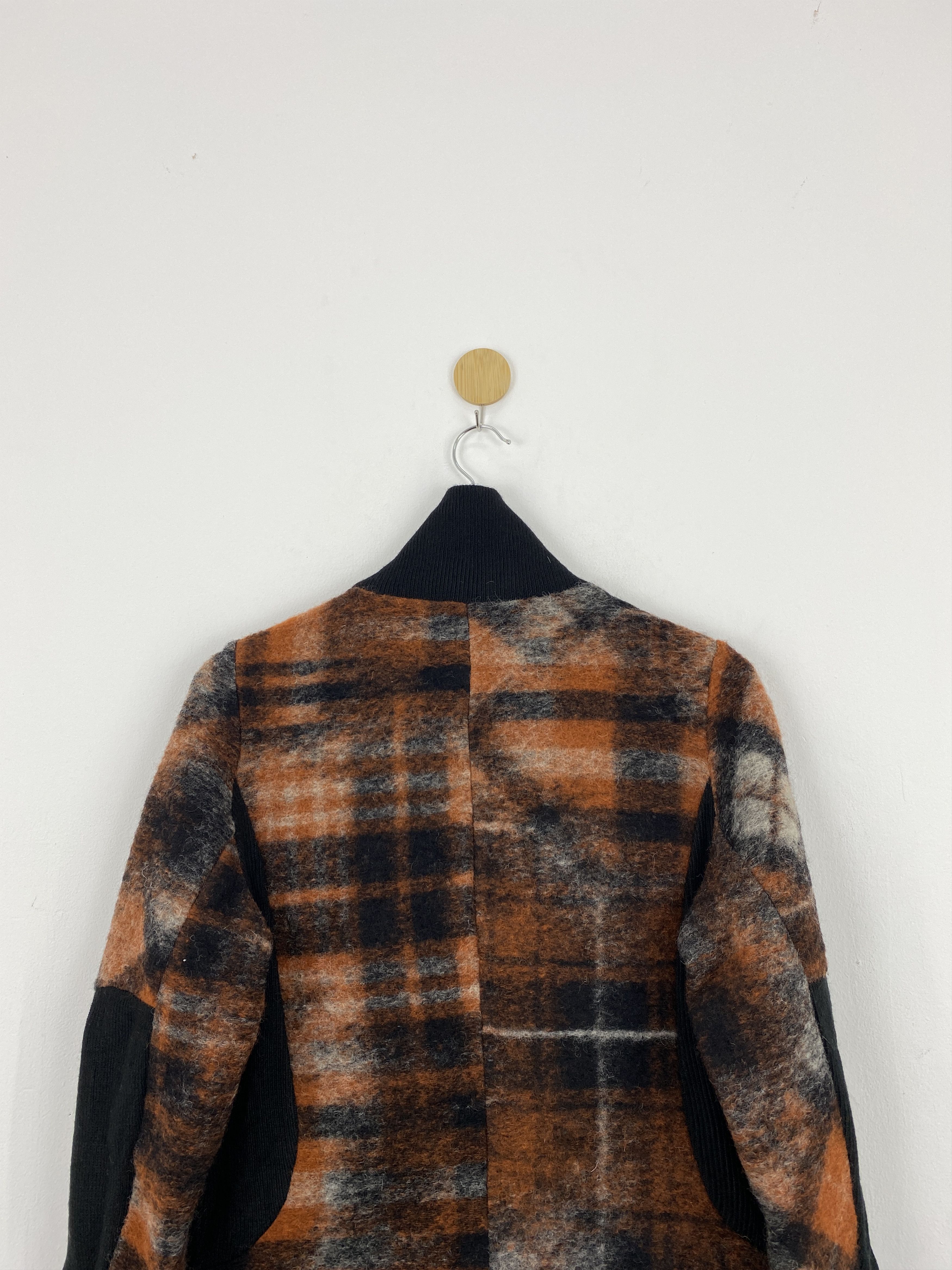 Vintage Vintage Italian Designer Wool Long Jacket J1721 Size US S / EU 44-46 / 1 - 4 Thumbnail