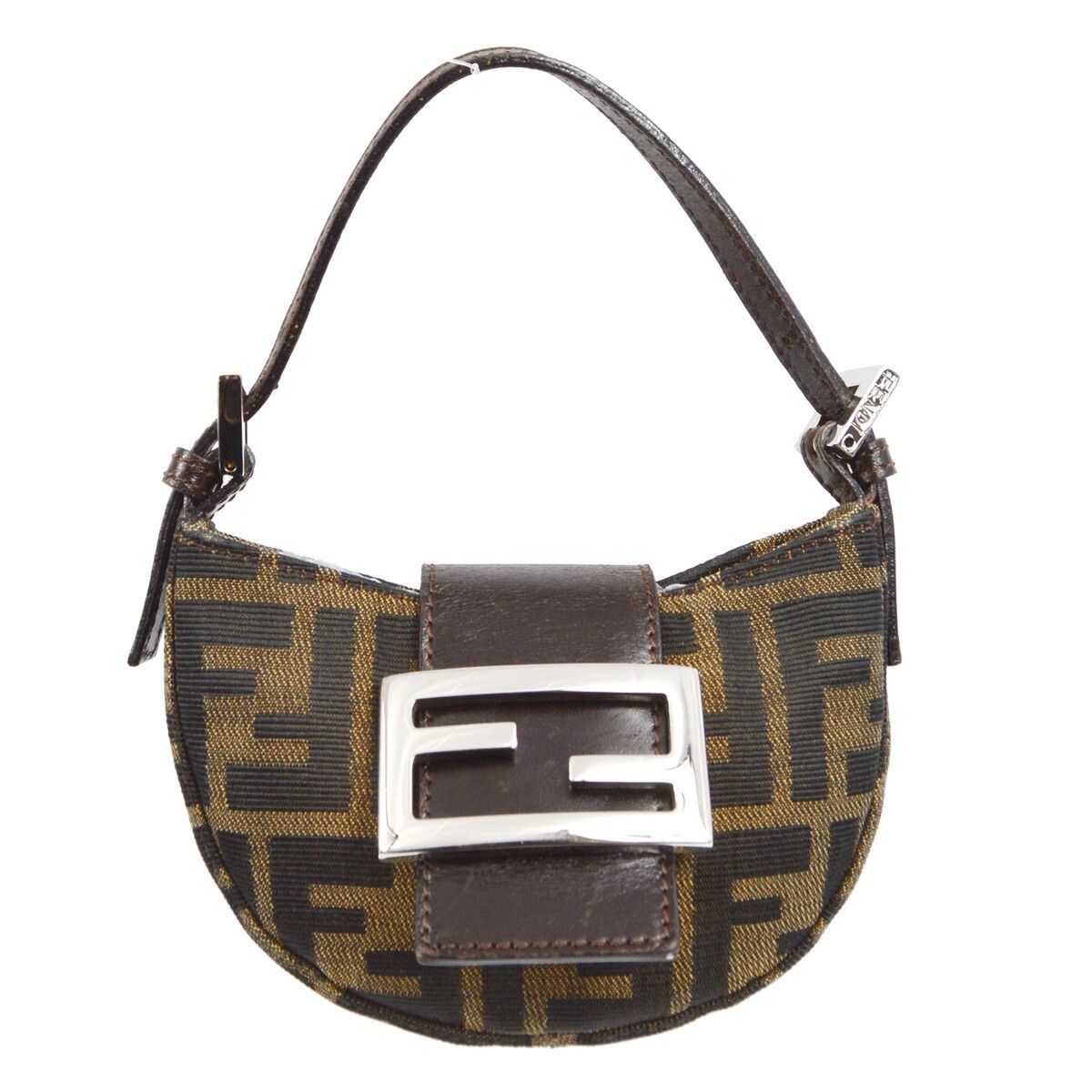 Fendi Cookie Hobo Zucca Canvas