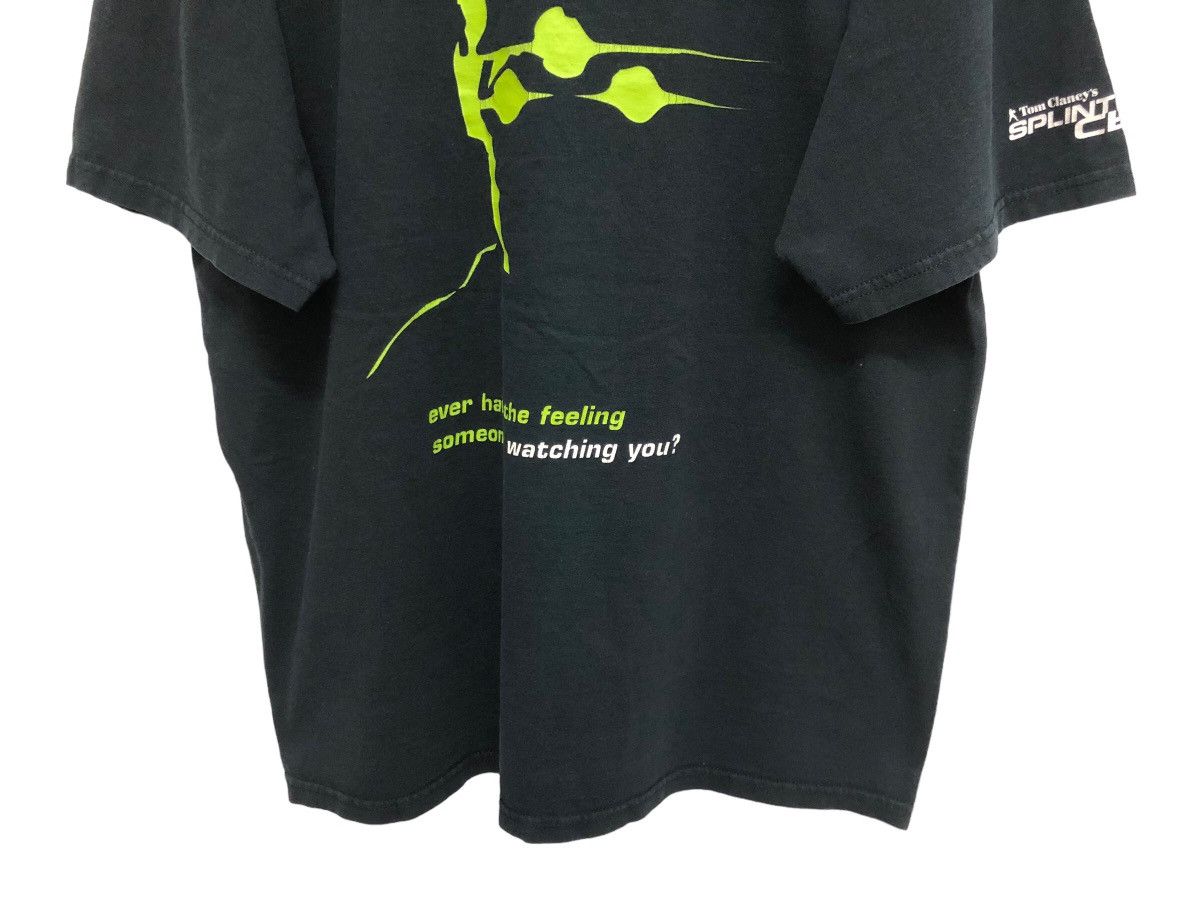 Vintage RARE 🔥 SPLINTER CELL BY TOM CLANEY’S GAME GAMING PROMO TEE Size US XL / EU 56 / 4 - 9 Thumbnail