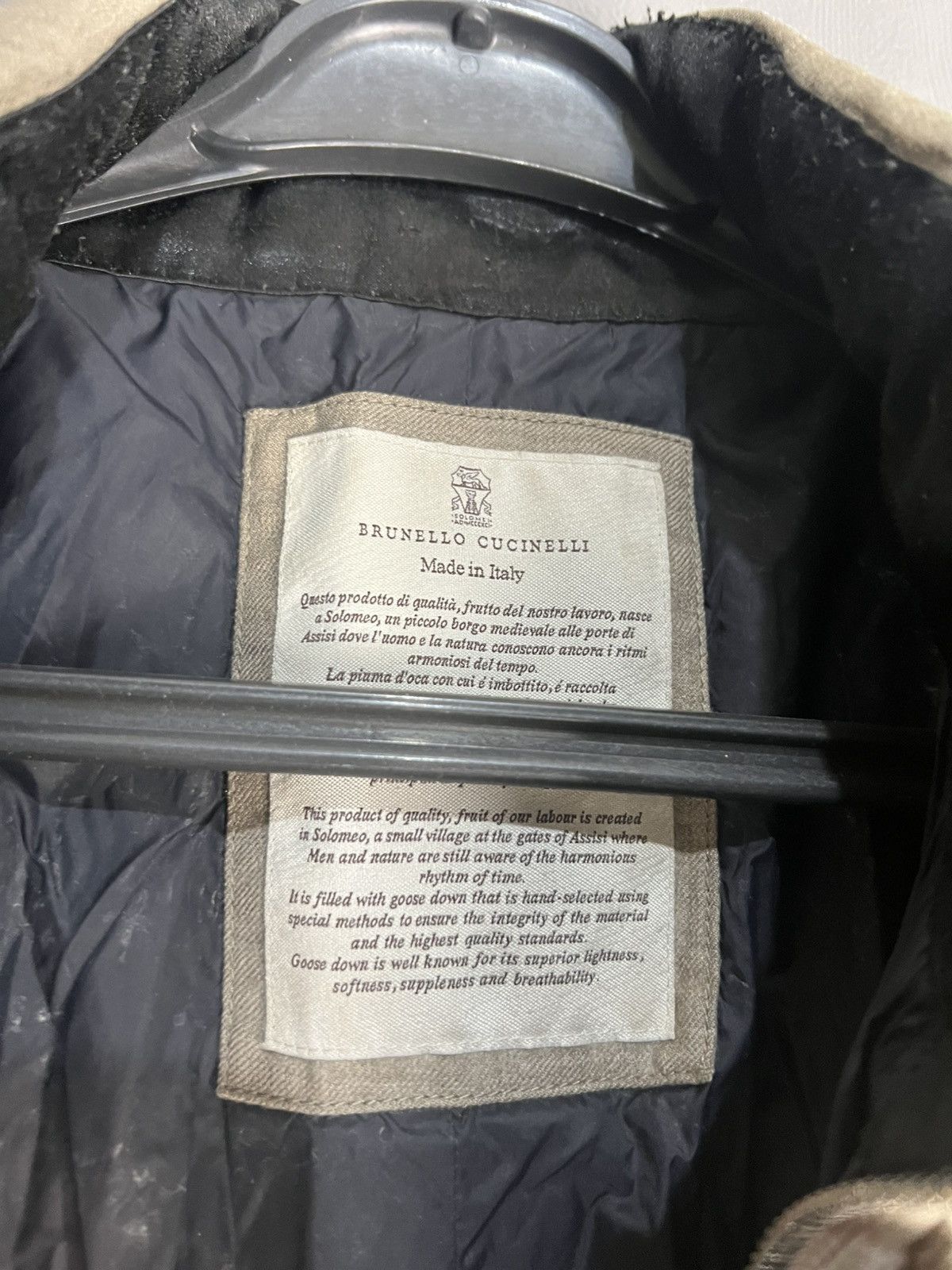 Brunello Cucinelli Brunello Cucinelli Wool Puffer Jacket Winter Size US L / EU 52-54 / 3 - 15 Thumbnail