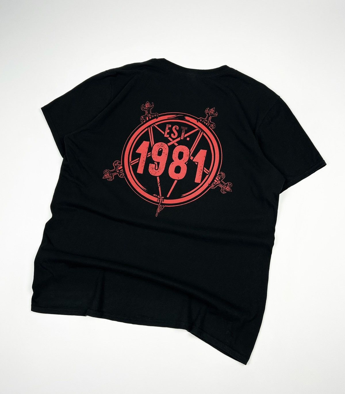 Slayer Vintage Slayer Pentagram Logo tee Size US L / EU 52-54 / 3 - 3 Thumbnail