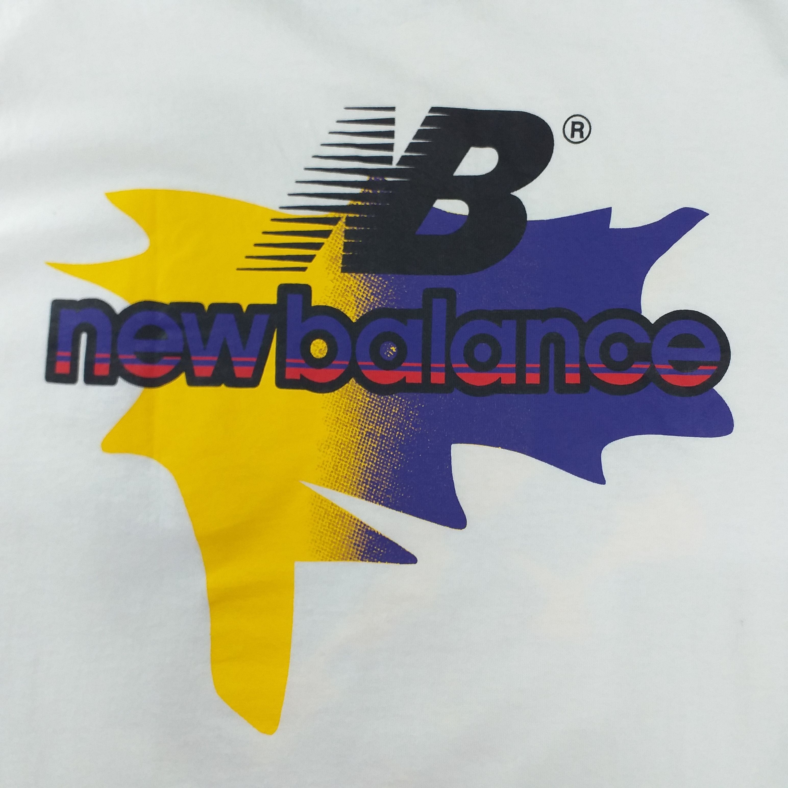 New Balance Vintage New Balance Boston U.S.A Large Tshirt -E104 Size US L / EU 52-54 / 3 - 5 Thumbnail